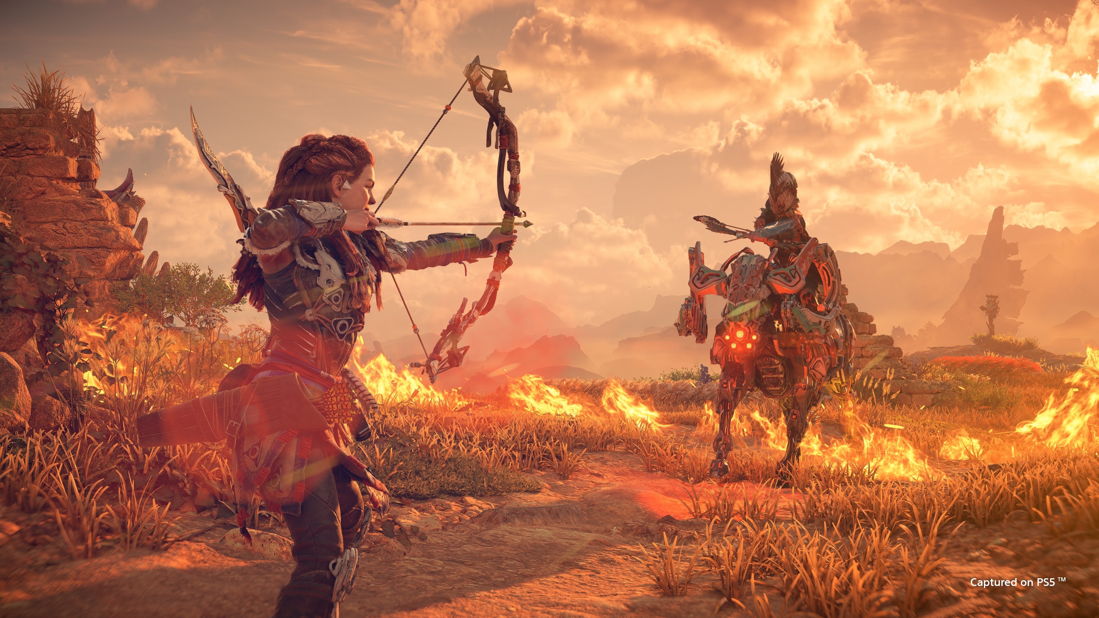 Aloy from Horizon Forbidden West 4K HD Wallpaper