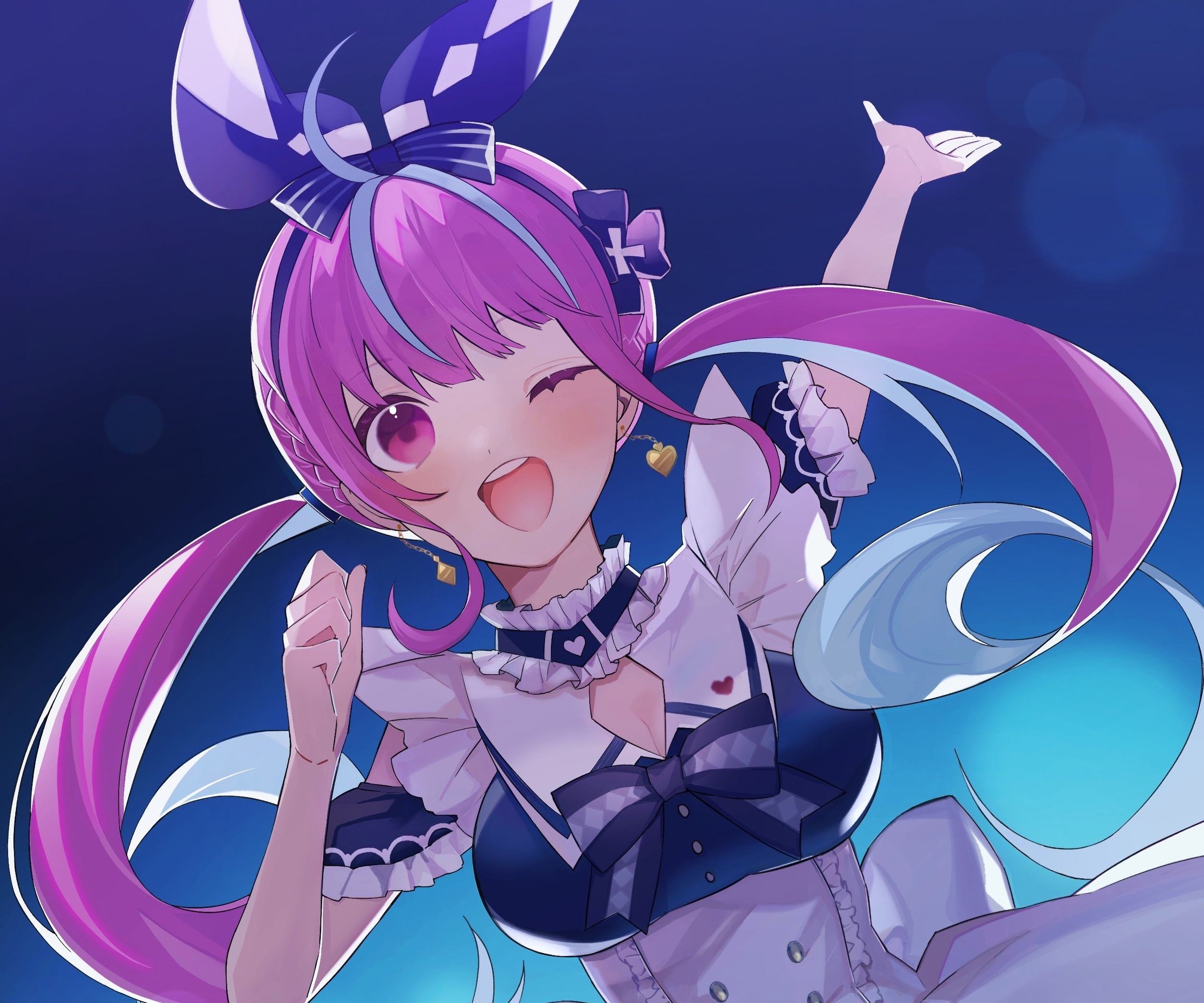 Minato Aqua from Hololive HD Wallpaper