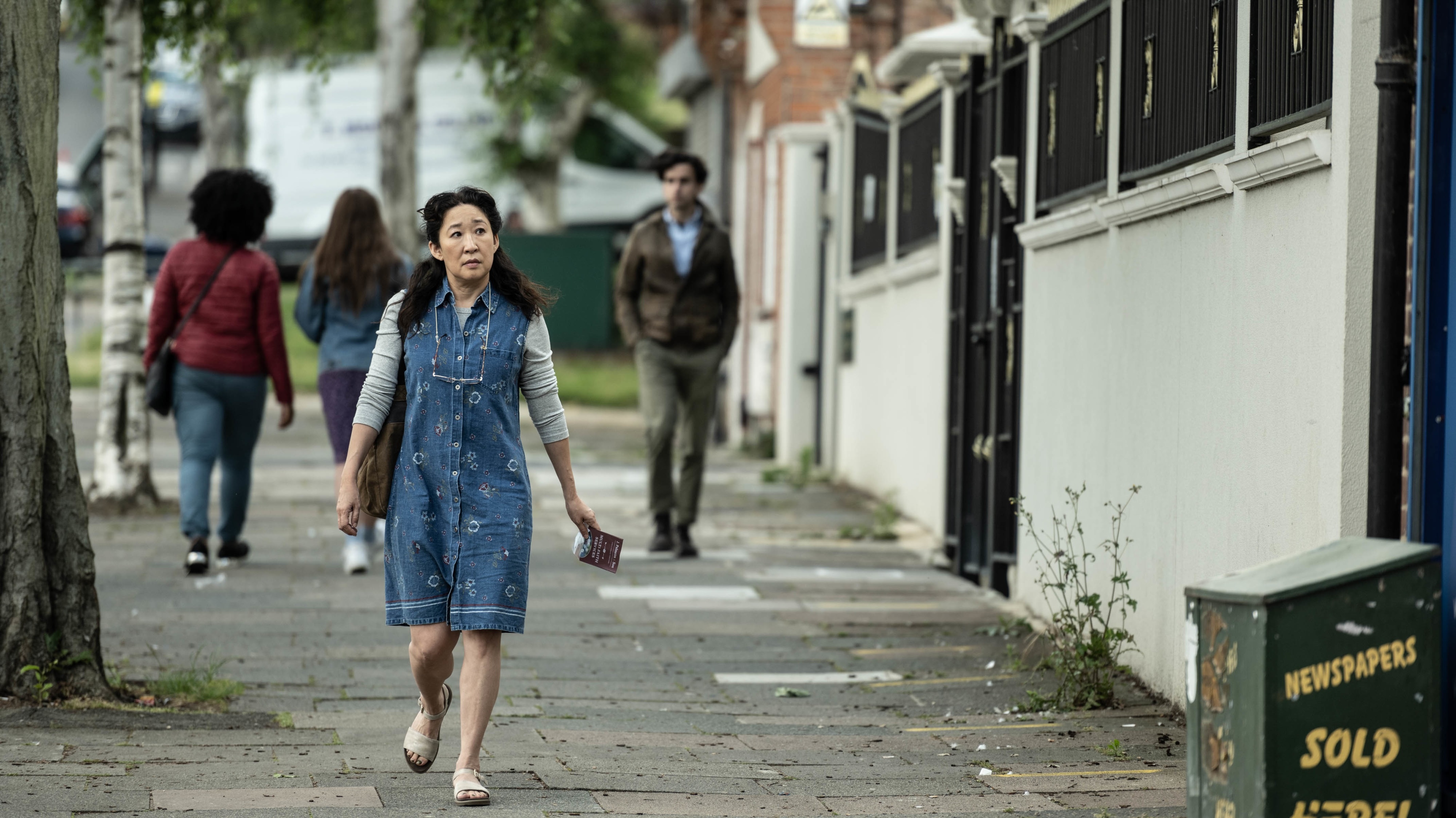 Sandra Oh from Killing Eve 4K HD Wallpaper