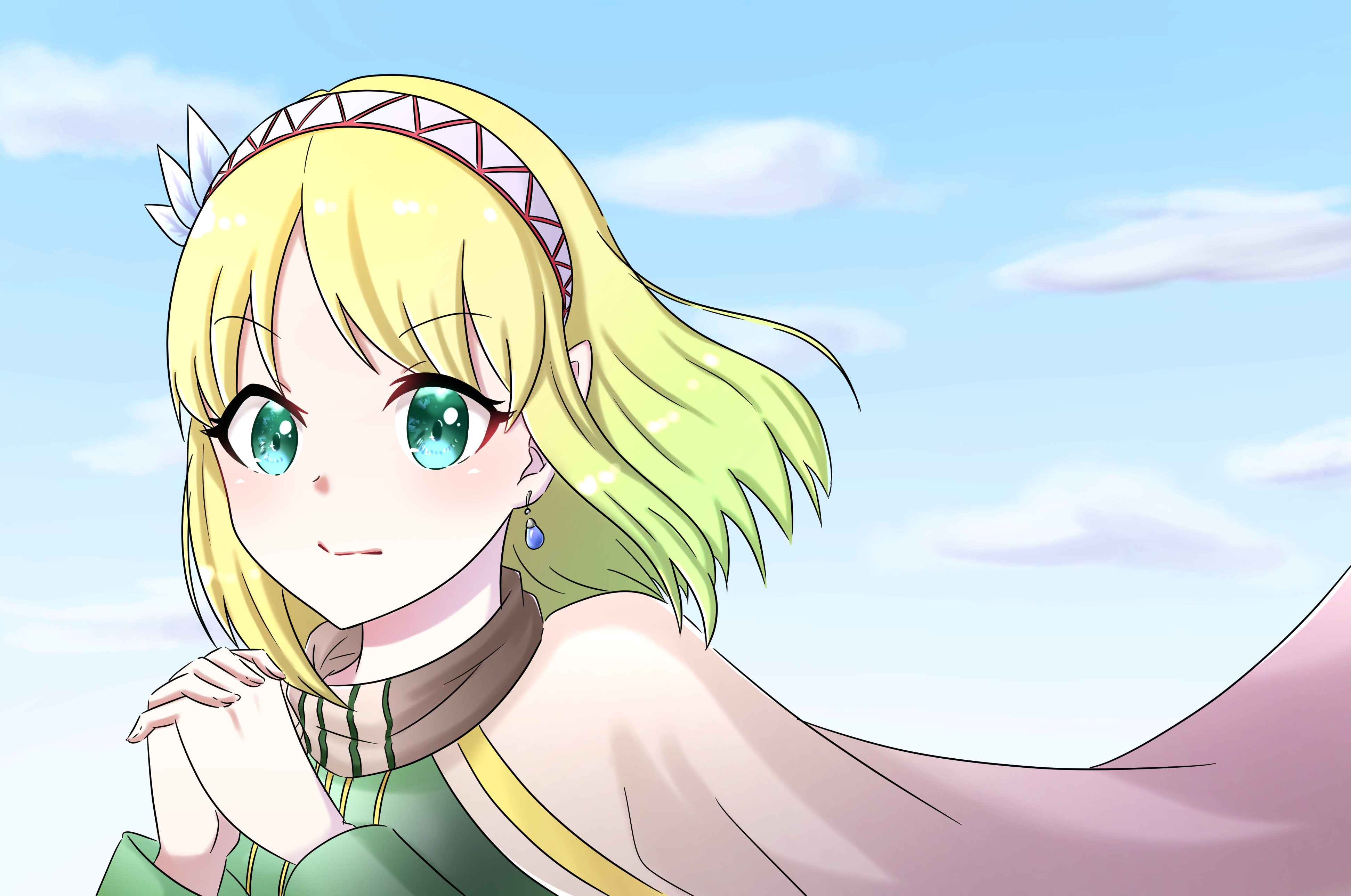 Cayna from In The Land of Leadale 4K HD Wallpaper
