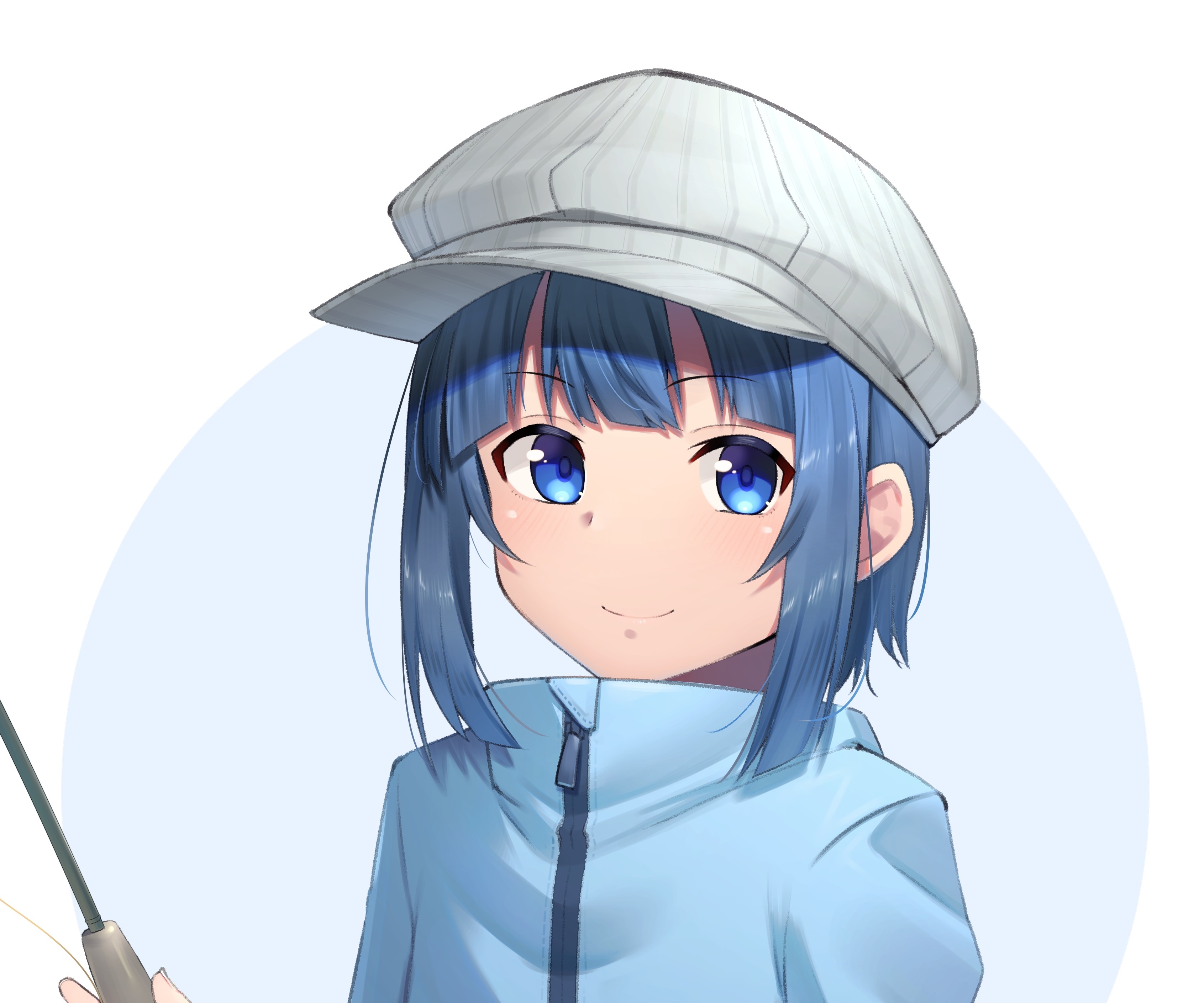 Hiyori Minagi wearing a cap and jacket HD Wallpaper
