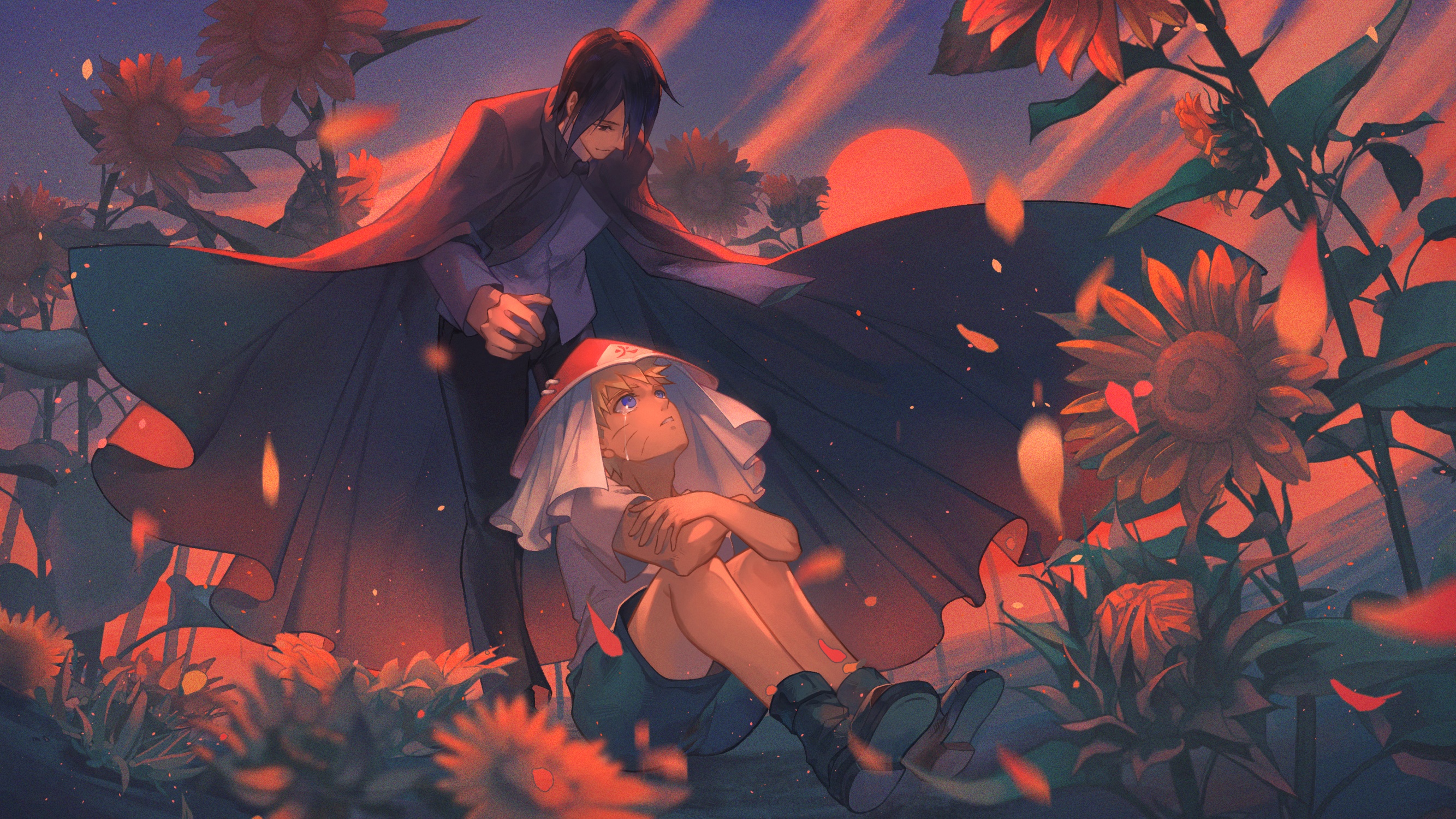 Sasuke and Naruto from Naruto HD Wallpaper