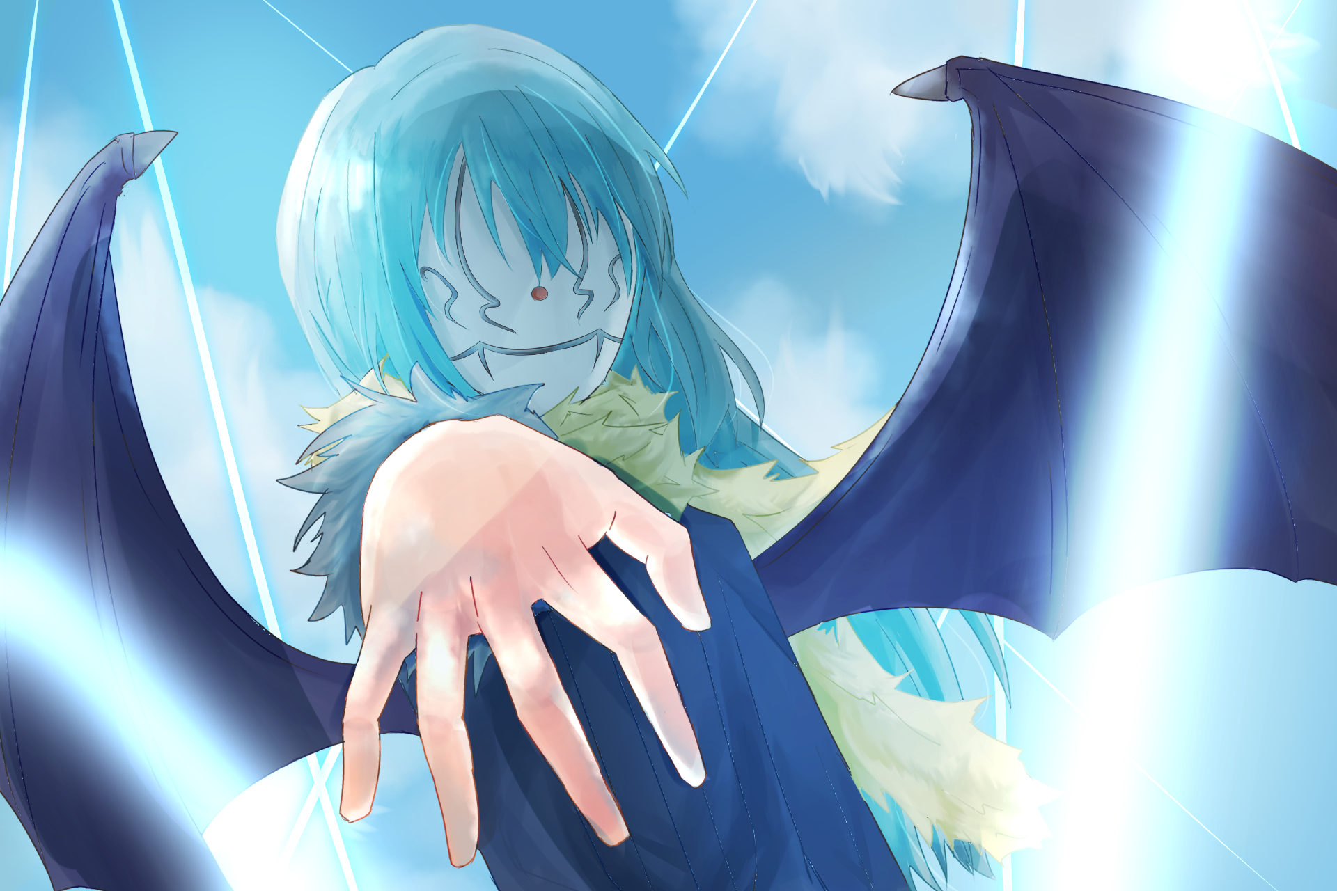 Rimuru Tempest from That Time I Got Reincarnated As A Slime HD Wallpaper