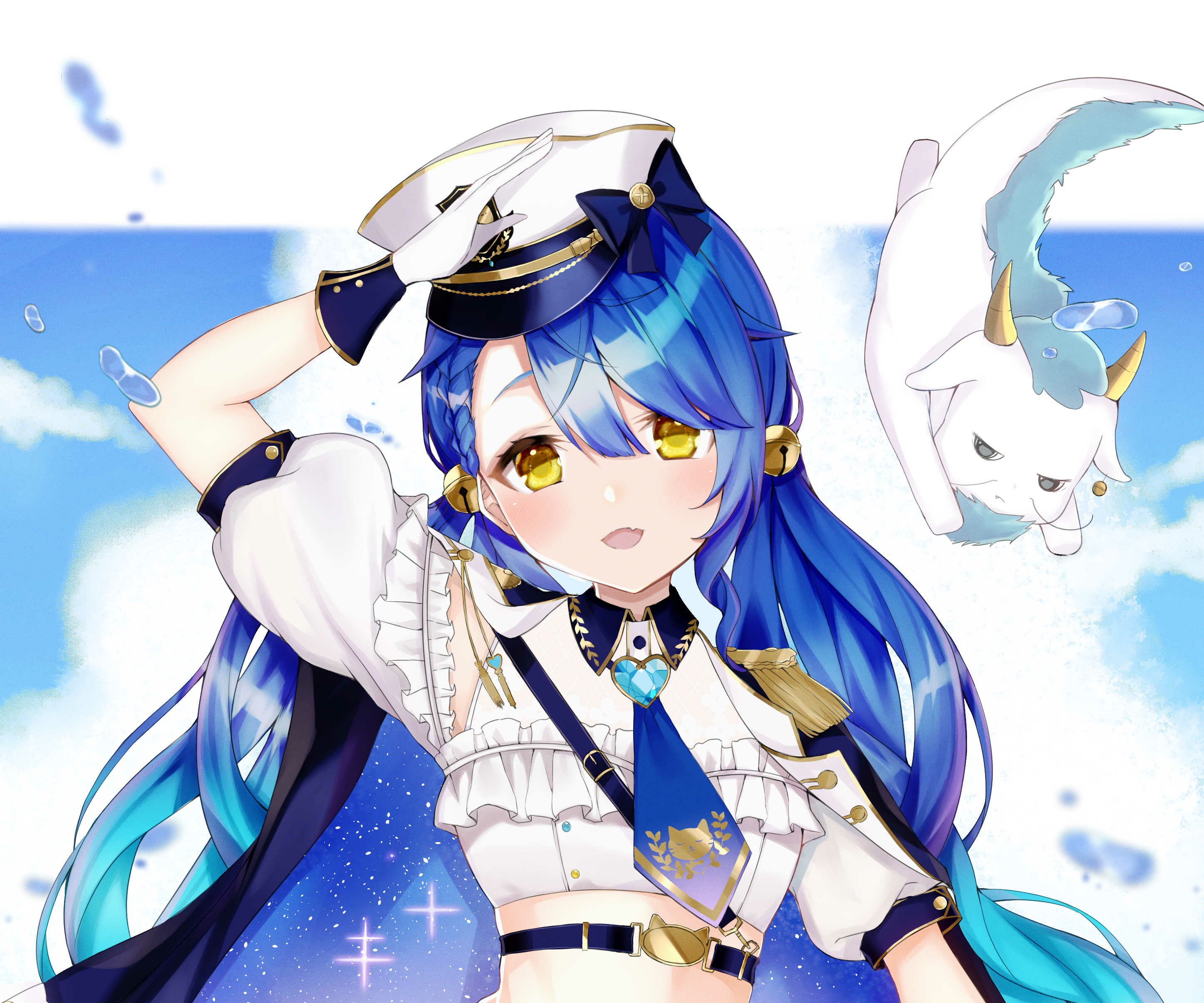 Amamiya Kokoro from Nijisanji HD Wallpaper