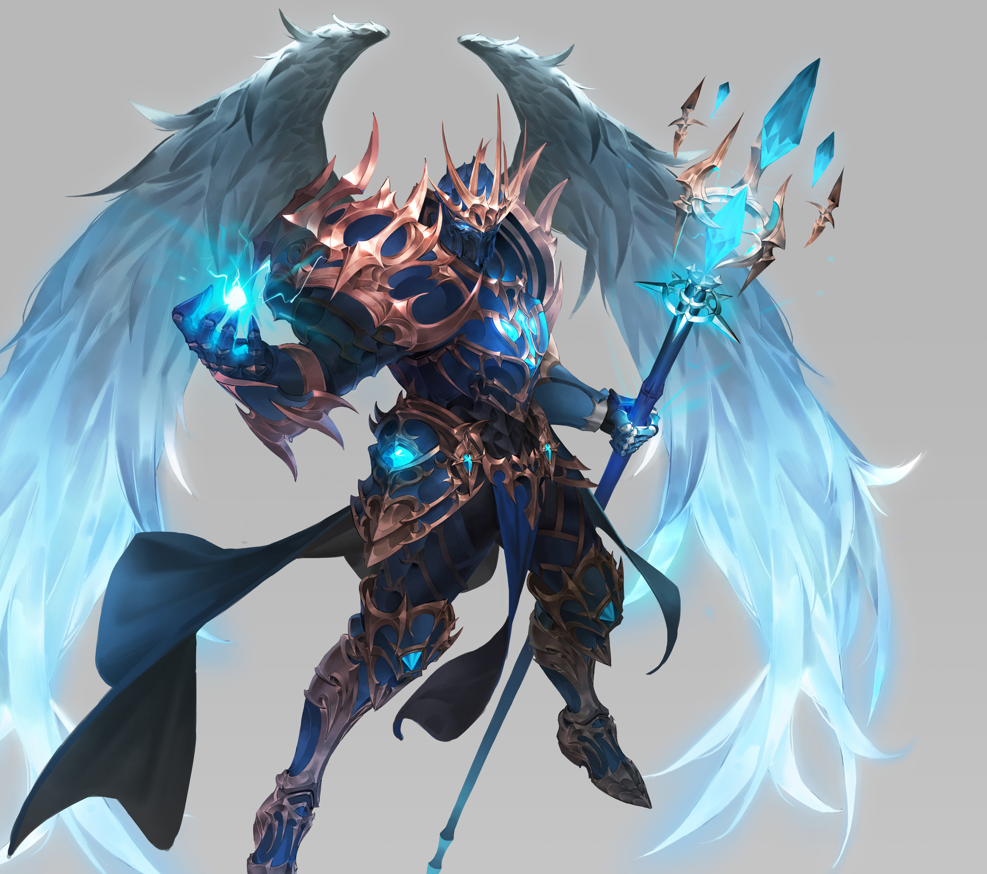 MU ORIGIN 2 HD Angelic Warrior HD Wallpaper