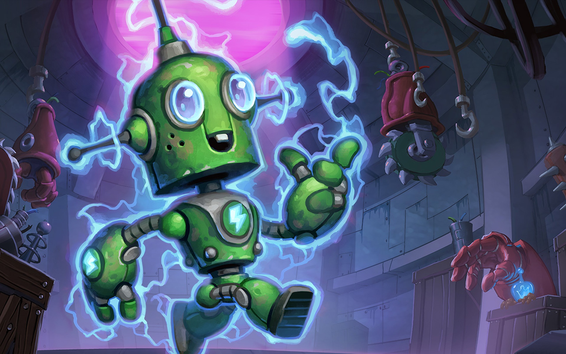 Sparky from Hearthstone: Heroes of Warcraft HD Wallpaper