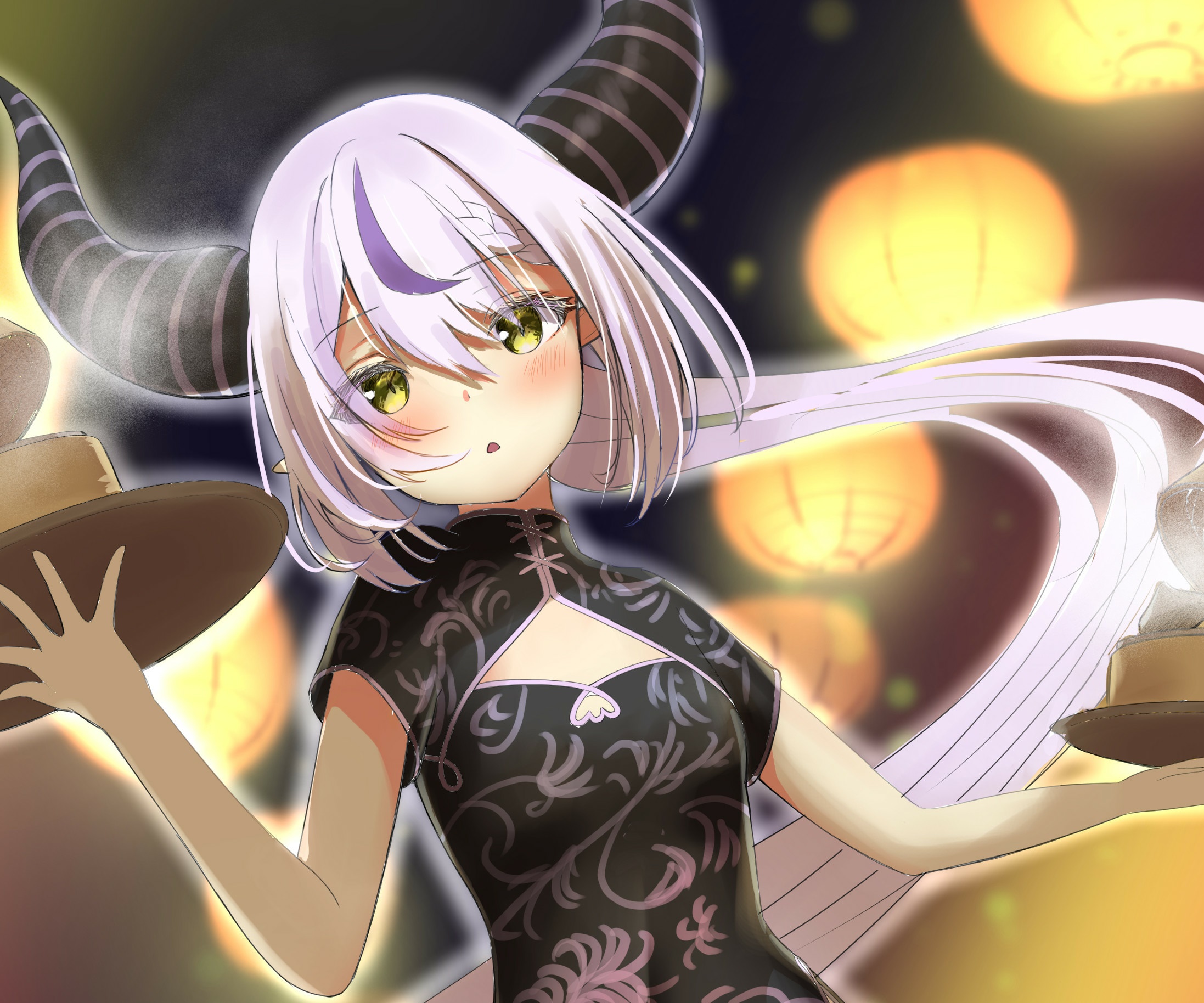 La+ Darknesss from Hololive Virtual YouTuber HD Wallpaper
