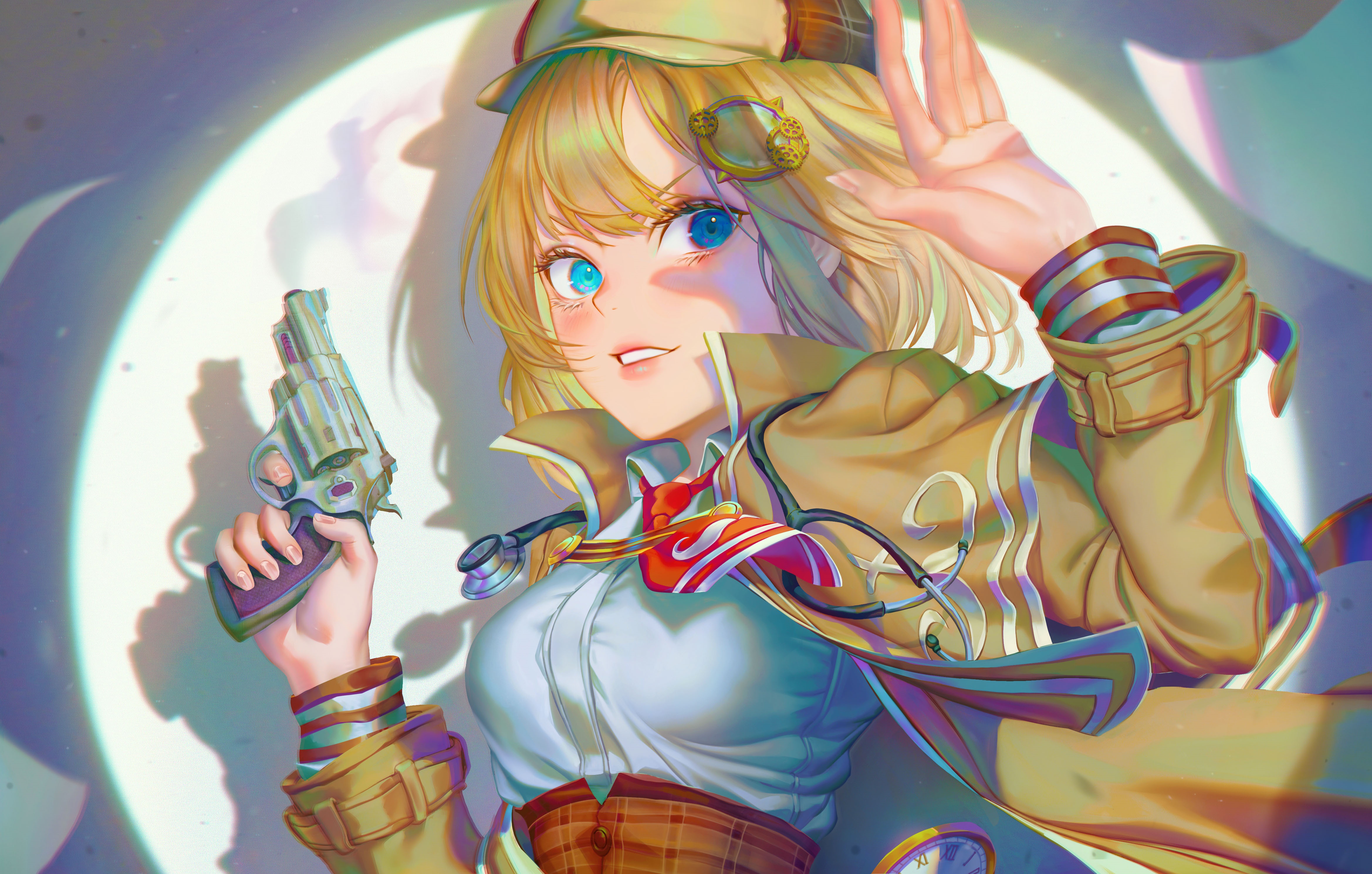 Watson Amelia from Hololive 4K HD Wallpaper