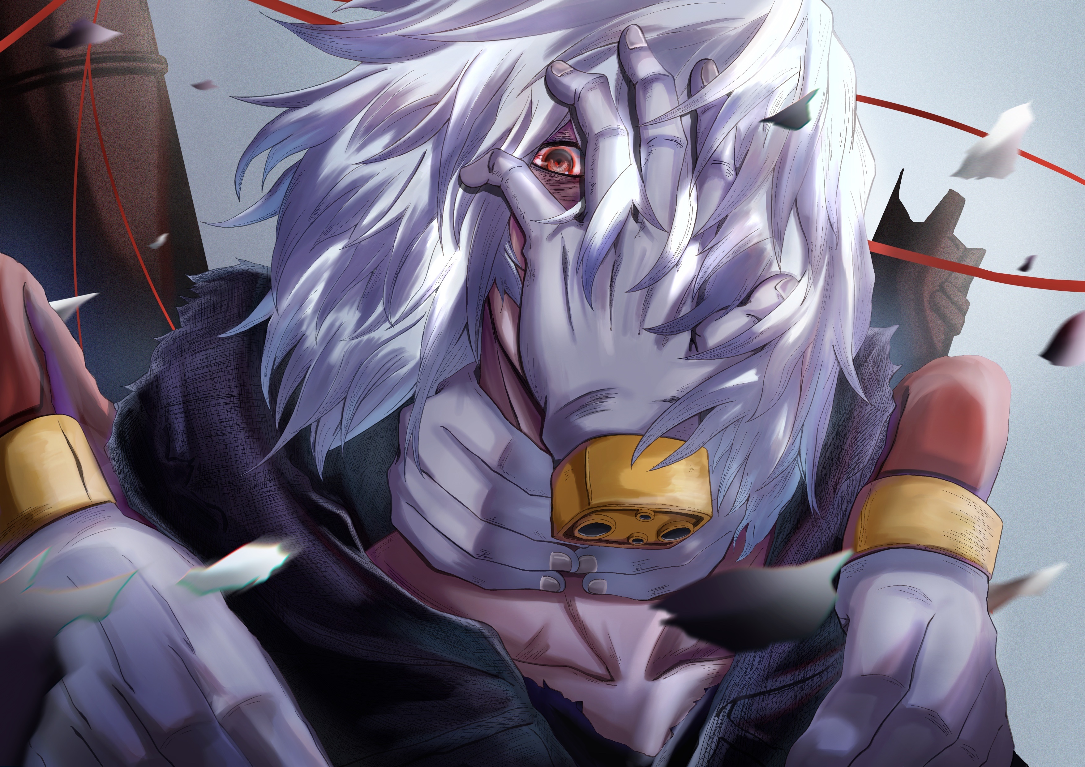 Tomura Shigaraki from My Hero Academia HD Wallpaper