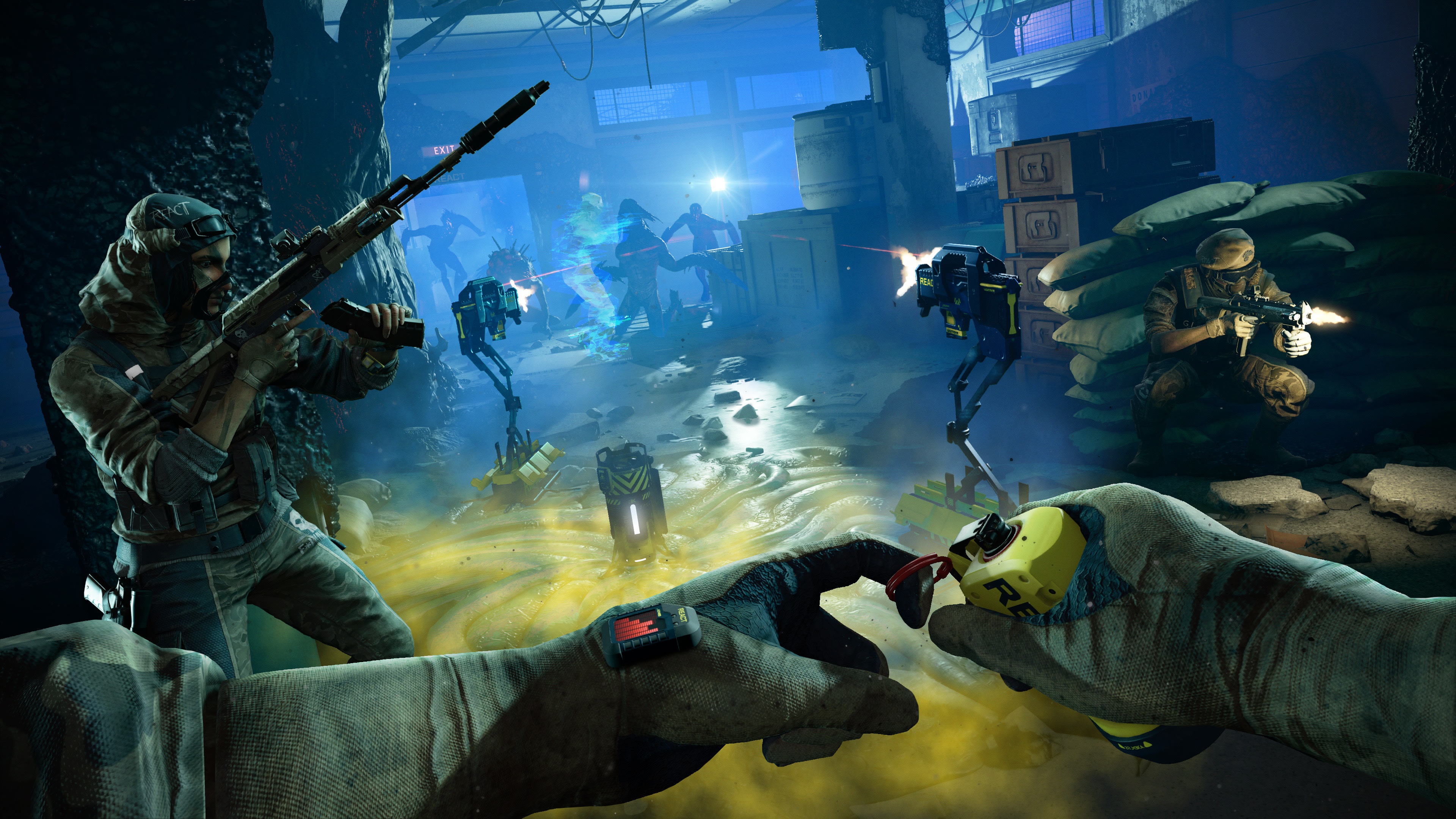 Tom Clancy's Rainbow Six Extraction 4K HD Wallpaper