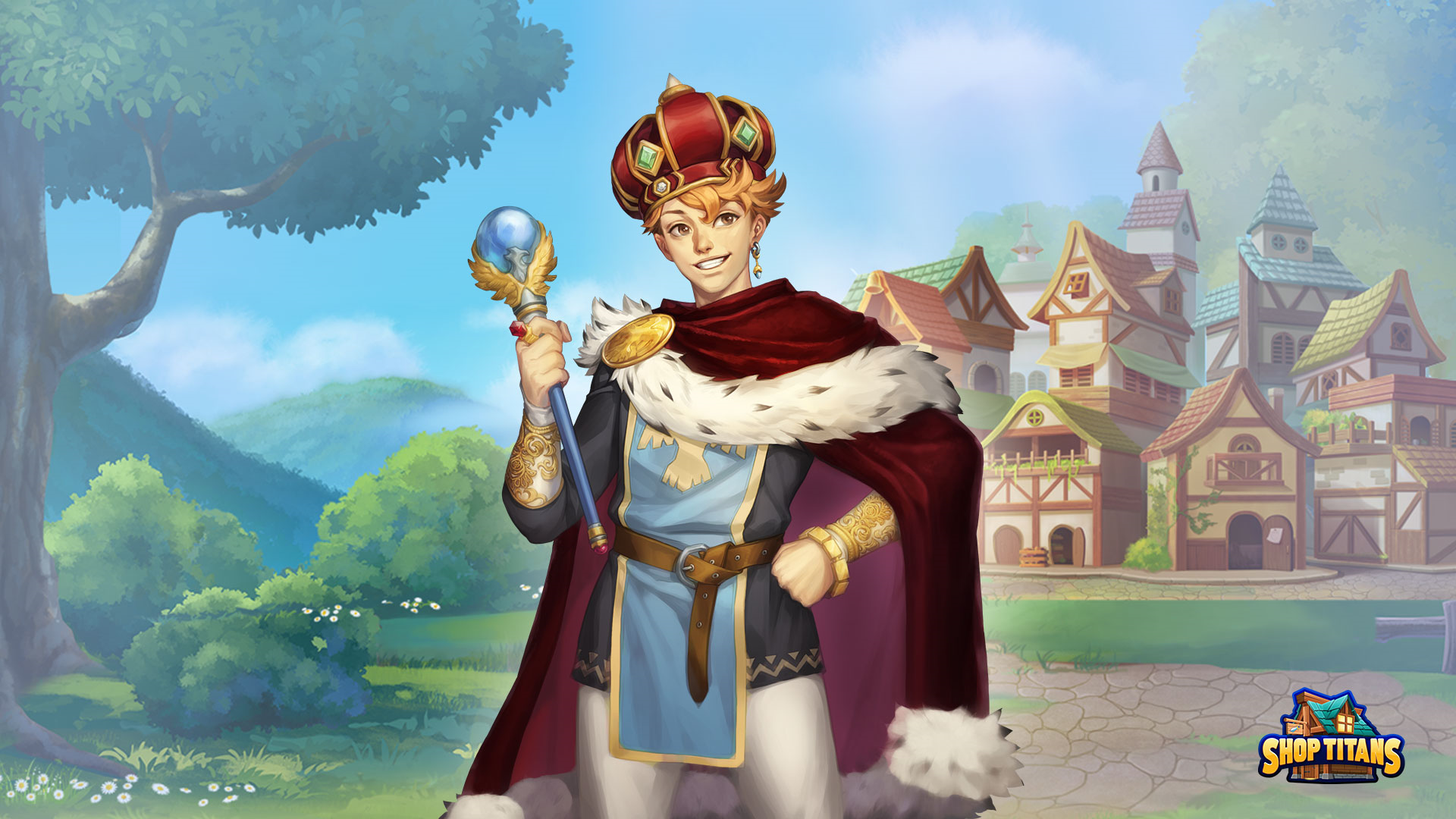 King from Shop Titans HD Wallpaper