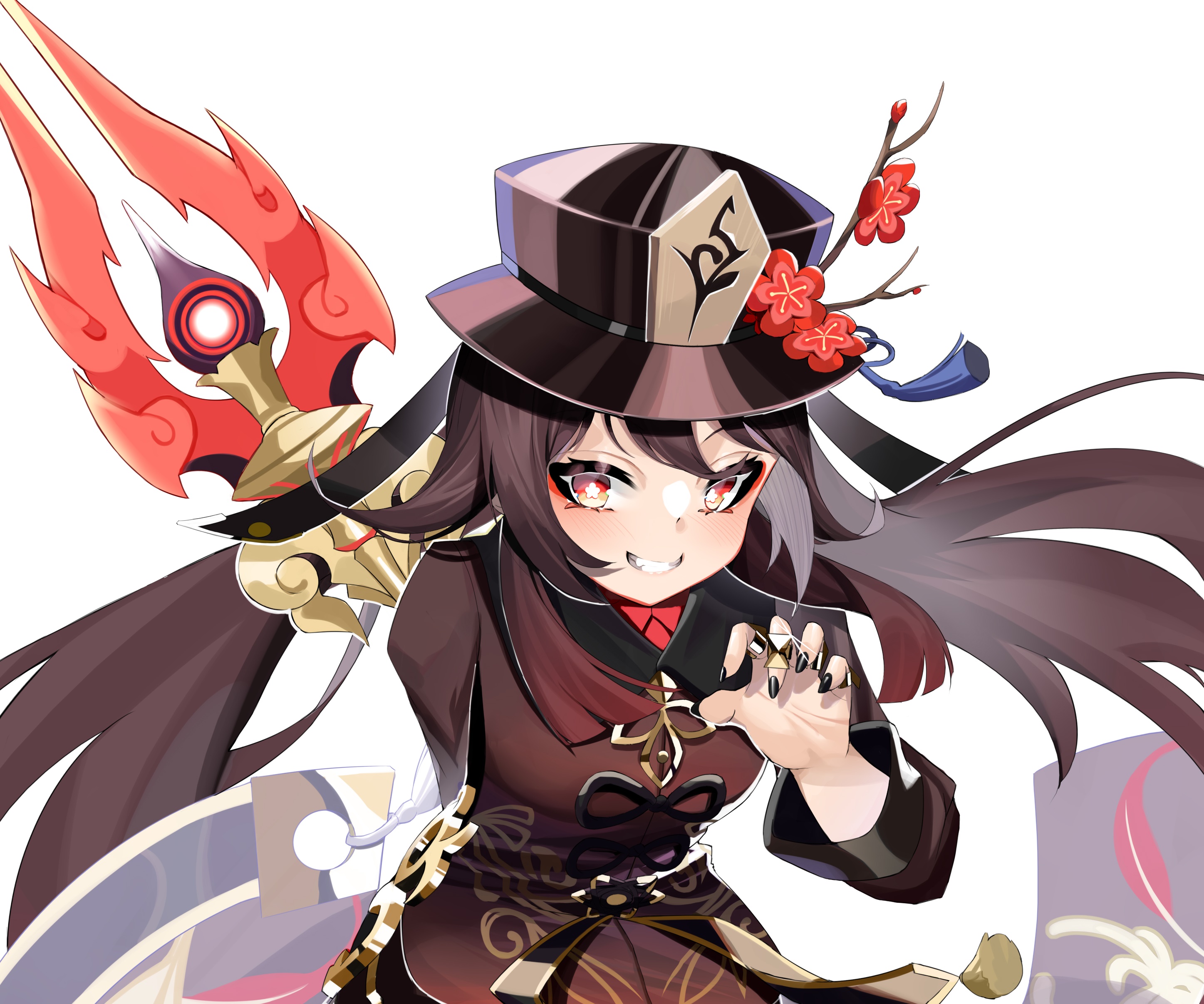 Hu Tao from Genshin Impact HD Wallpaper