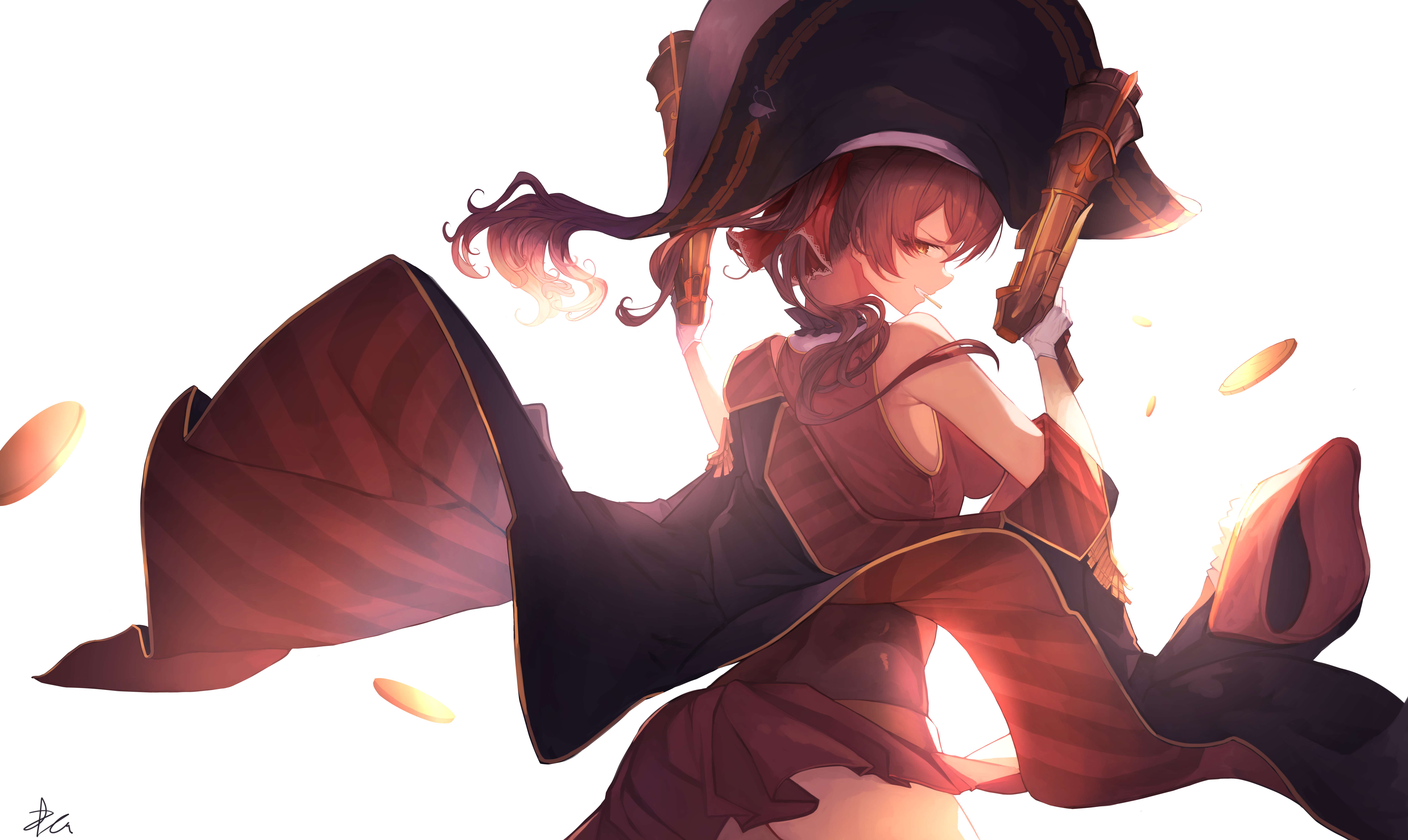 Houshou Marine from Hololive HD Wallpaper