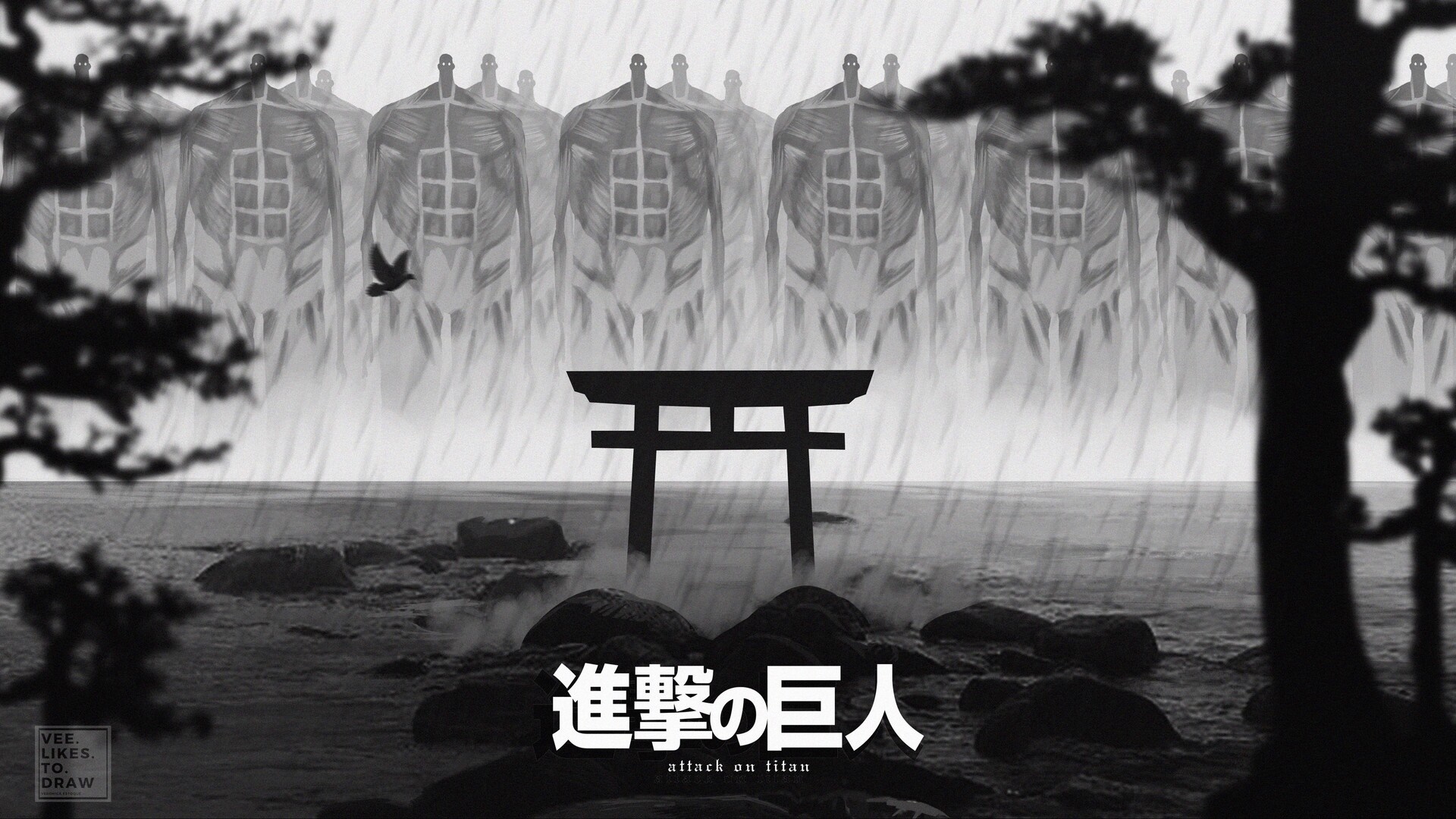 The Rumbling from Attack on Titan HD Wallpaper