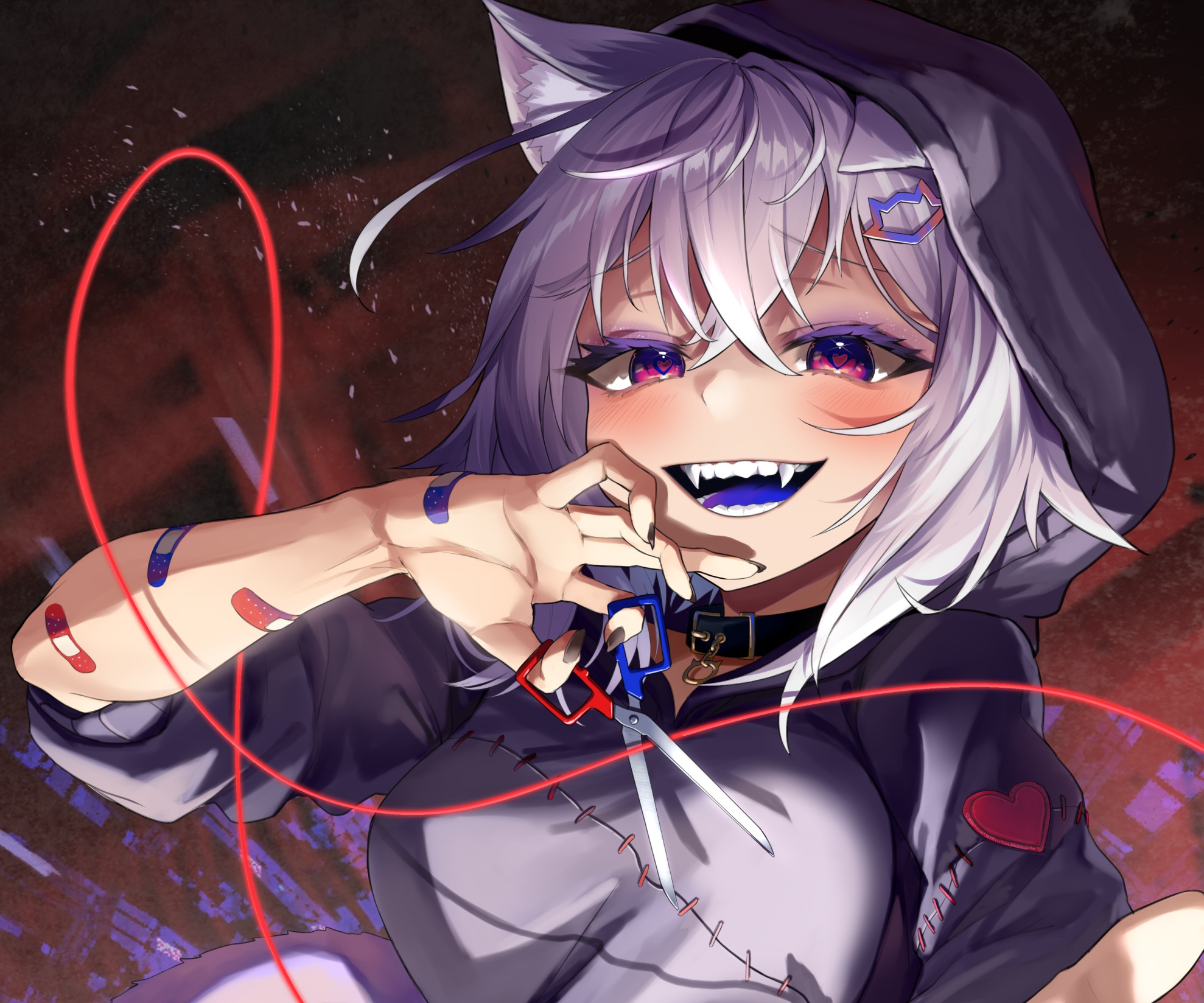 Nekomata Okayu from Hololive HD Wallpaper