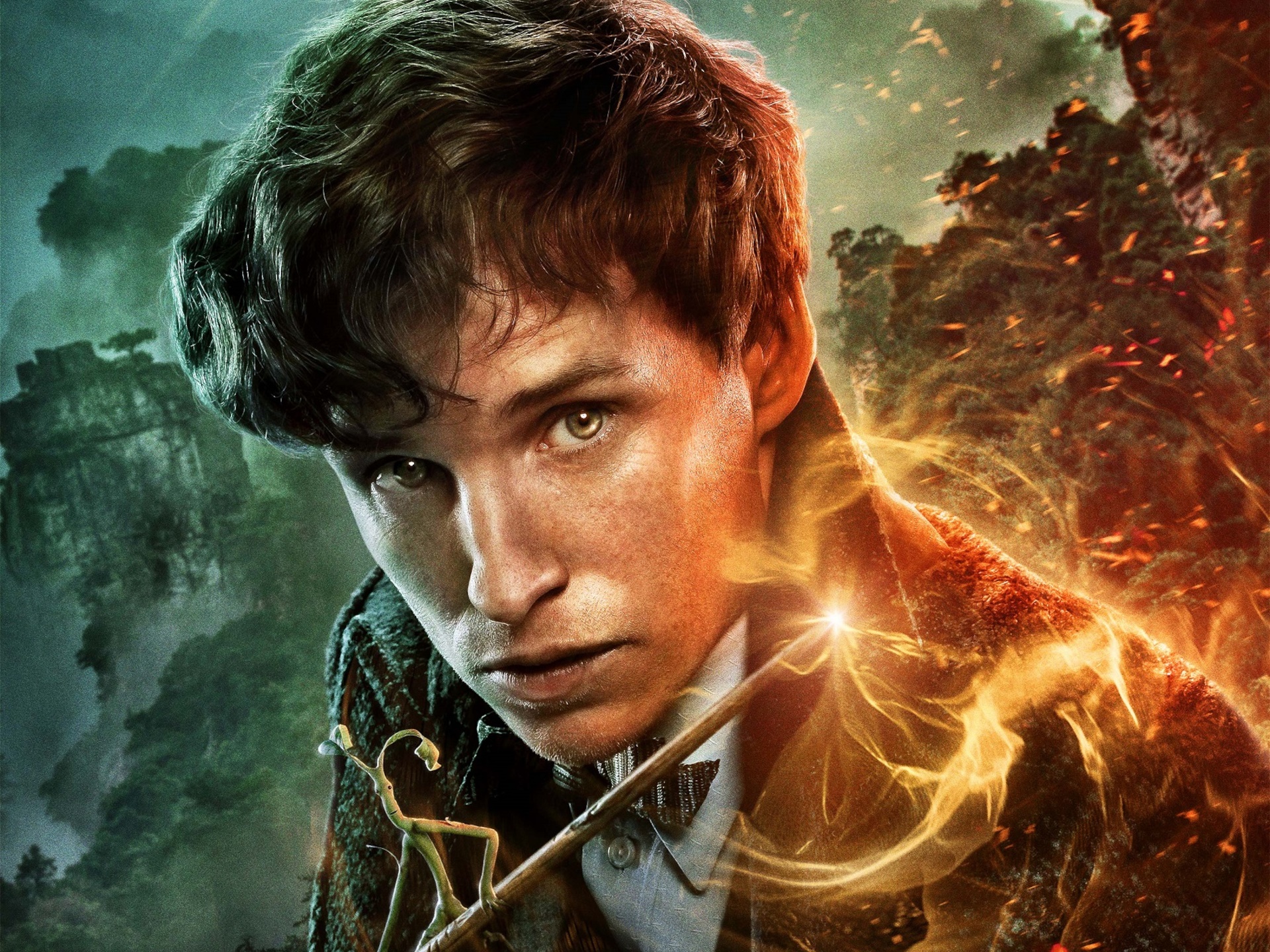 Newt Scamander from Fantastic Beasts: The Secrets Of Dumbledore HD Wallpaper