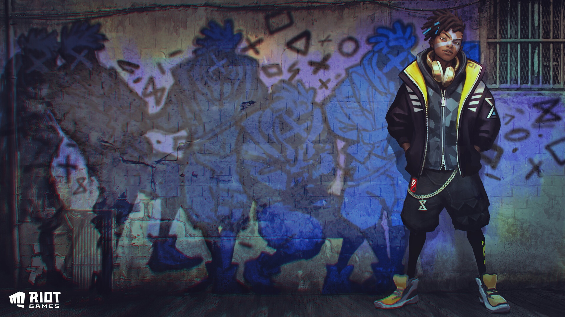 Ekko from League of Legends HD Wallpaper