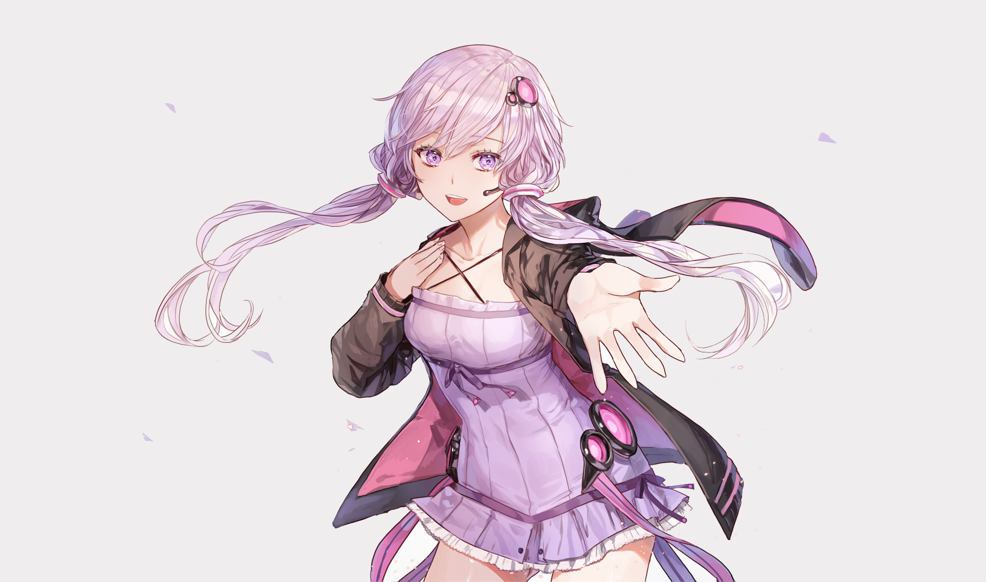 Yuzuki Yukari from Vocaloid HD Wallpaper