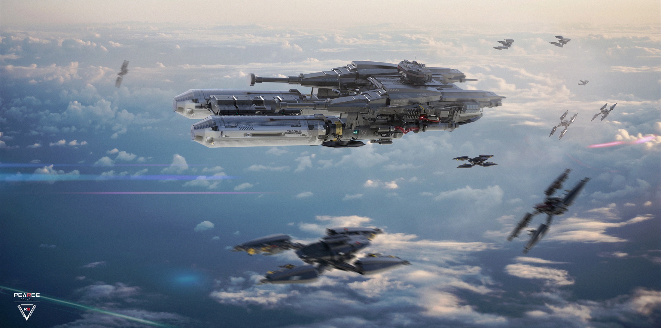 Star Atlas Pearce R8 by Gary Sanchez HD Wallpaper