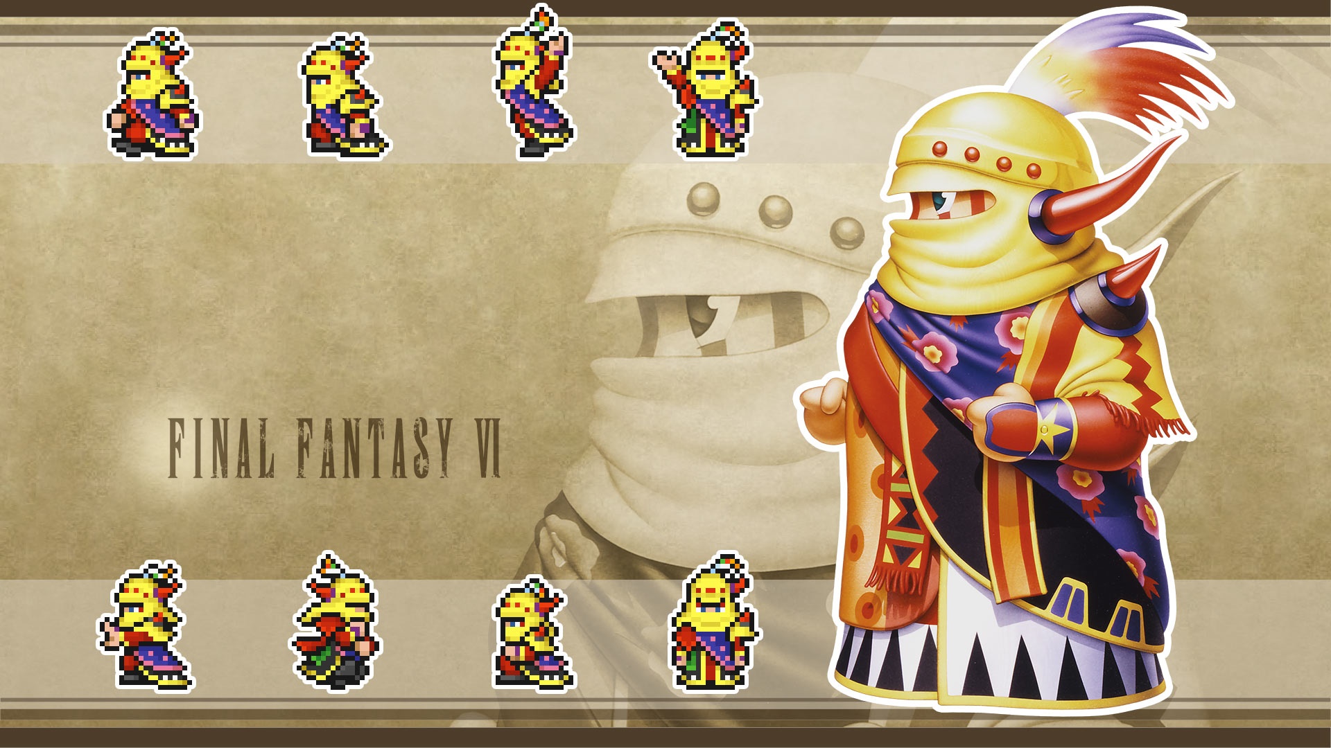 Gogo from Final Fantasy VI HD Wallpaper