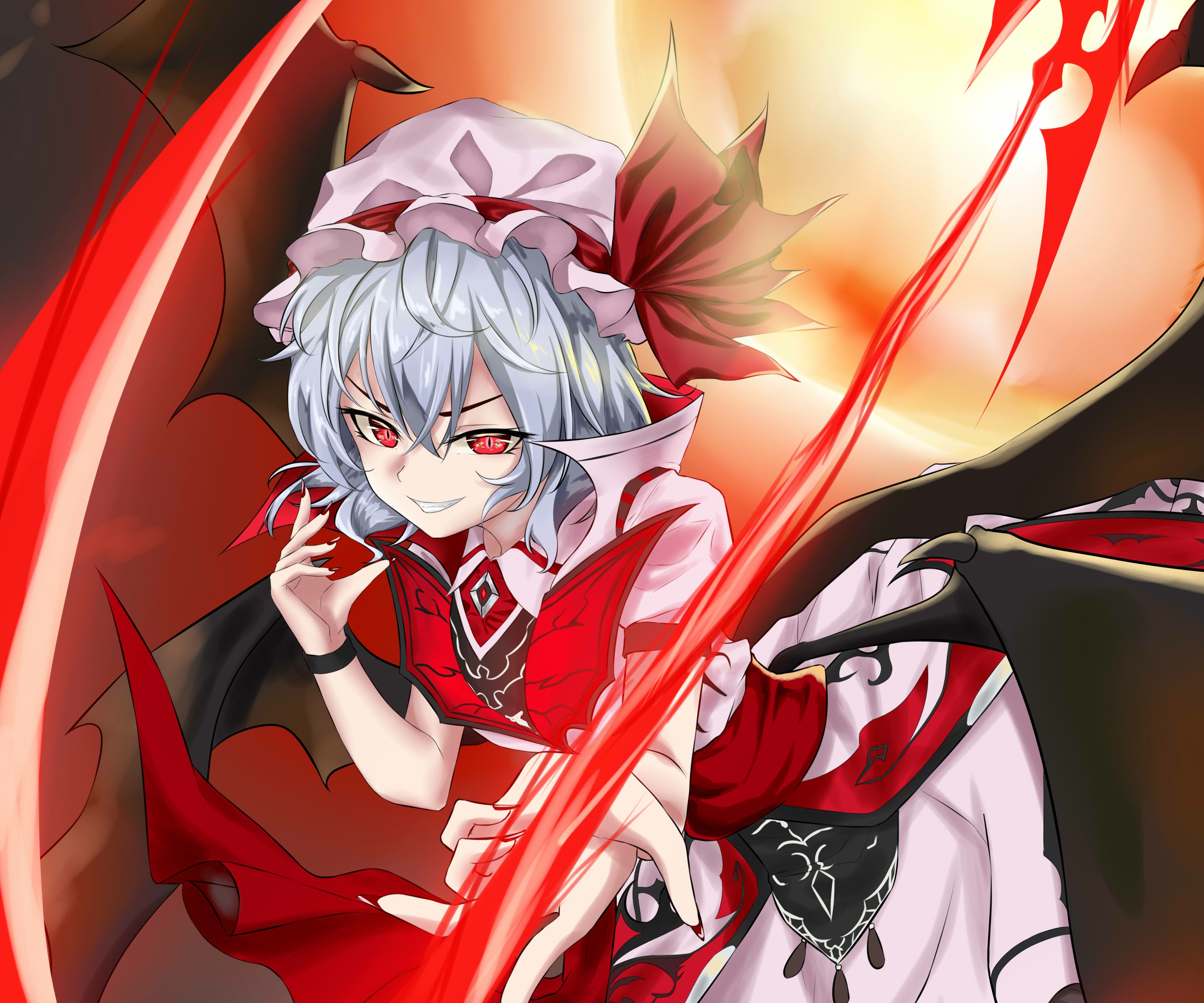 Remilia Scarlet from Touhou HD Wallpaper