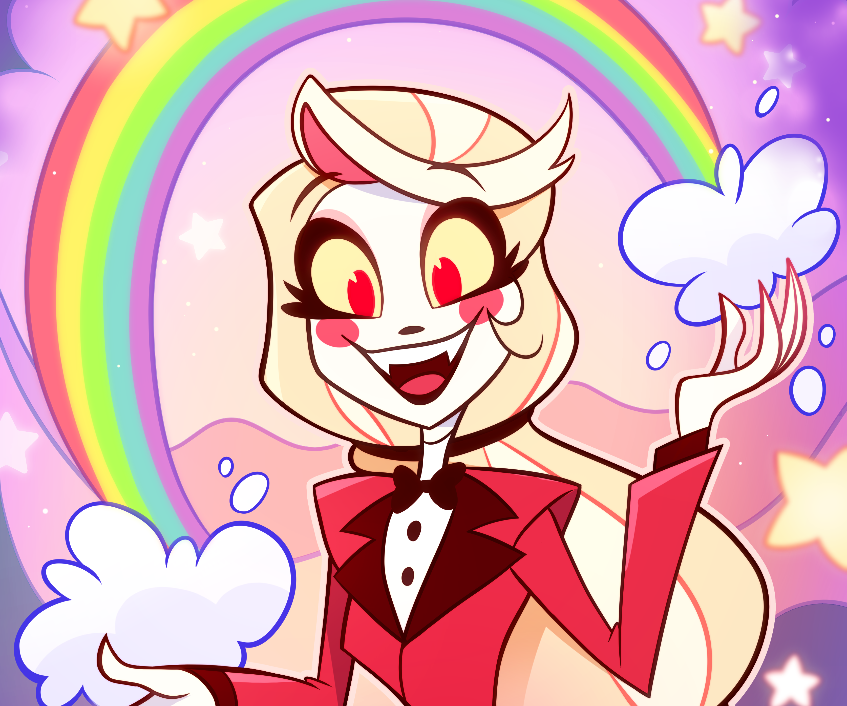 Charlie Magne from Hazbin Hotel Art HD Wallpaper