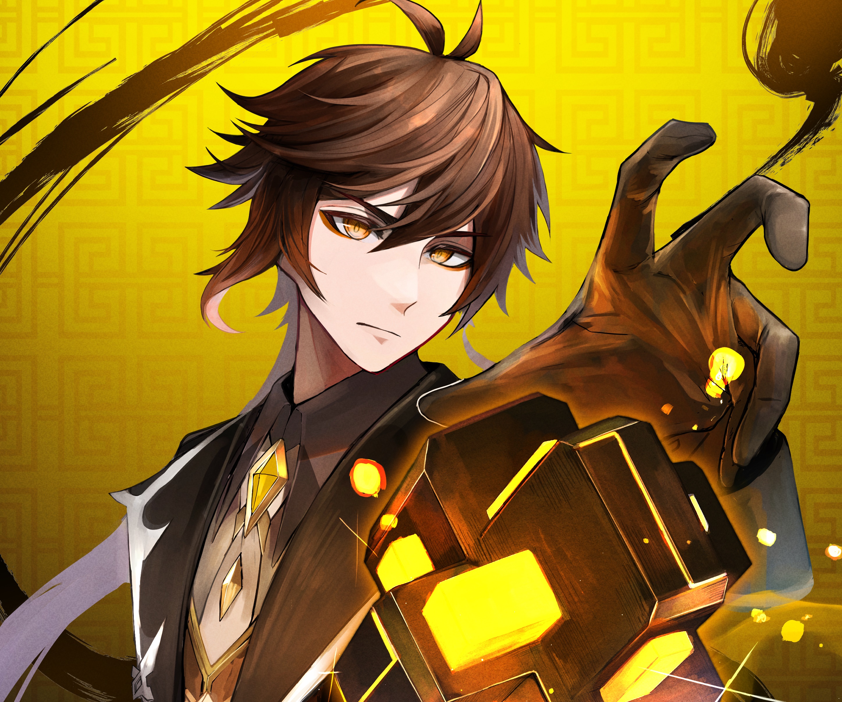 Zhongli from Genshin Impact HD Wallpaper