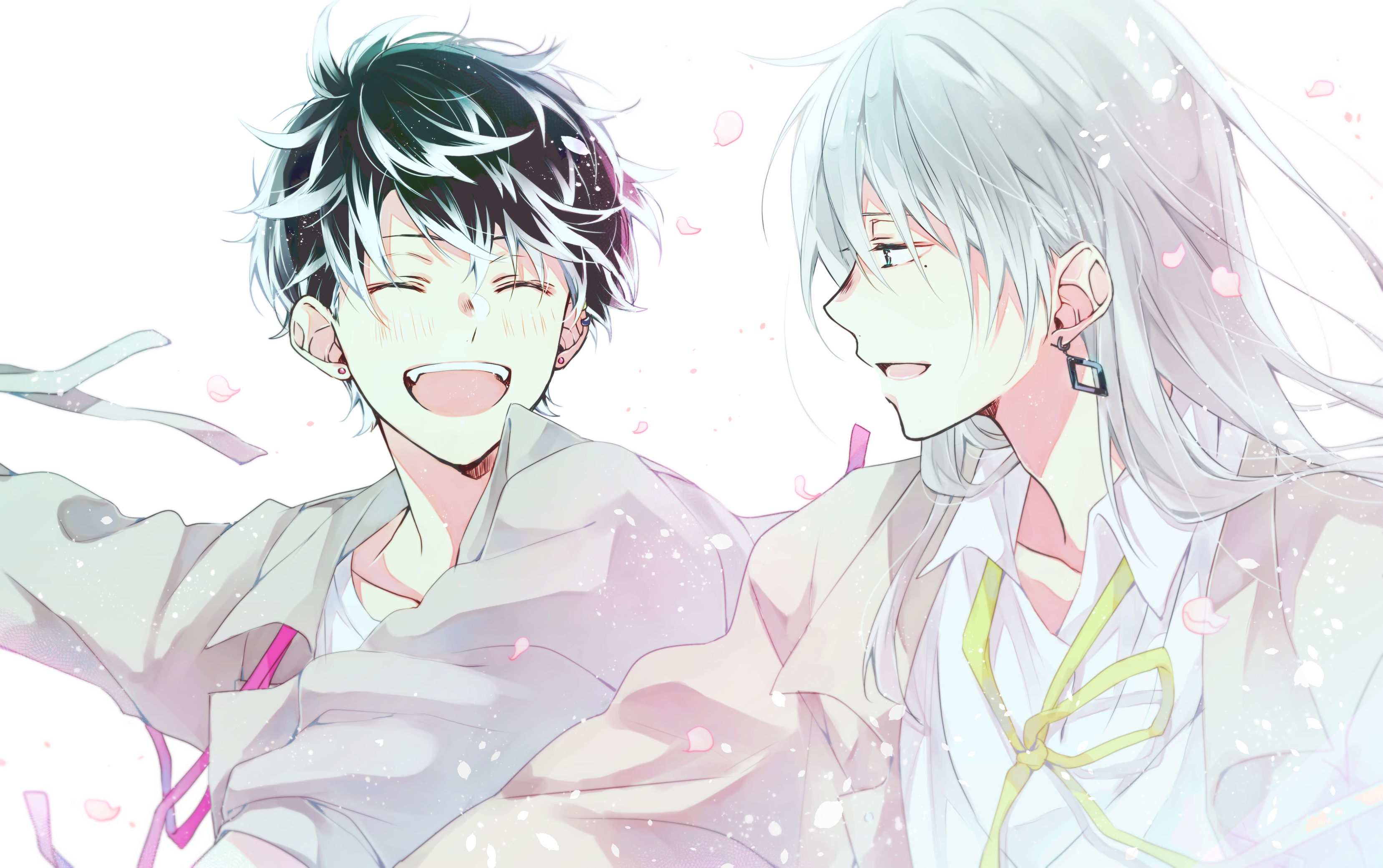 Yuki and Momo from IDOLiSH7 HD Wallpaper