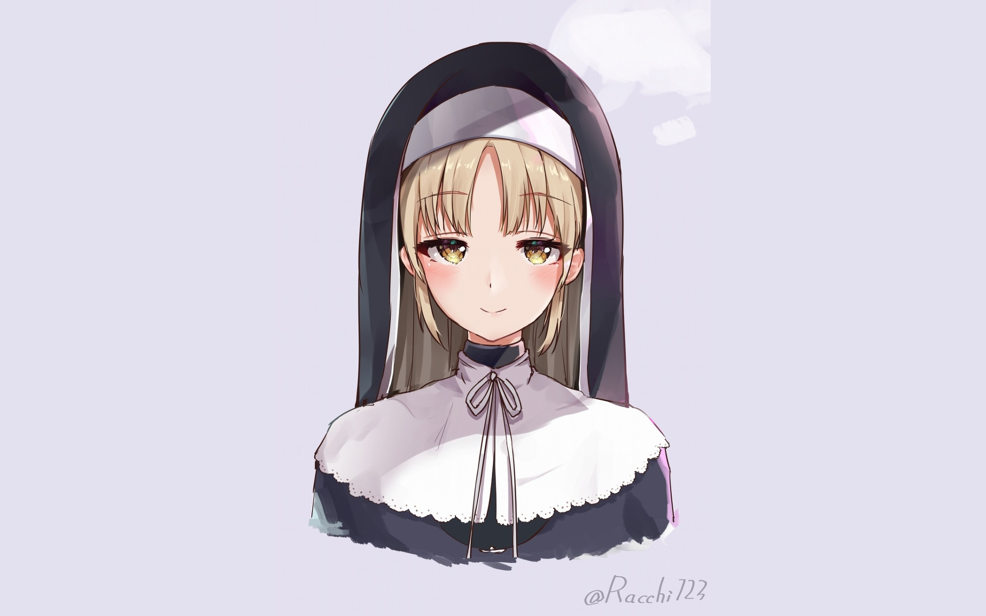 Sister Claire from Virtual YouTuber HD Wallpaper