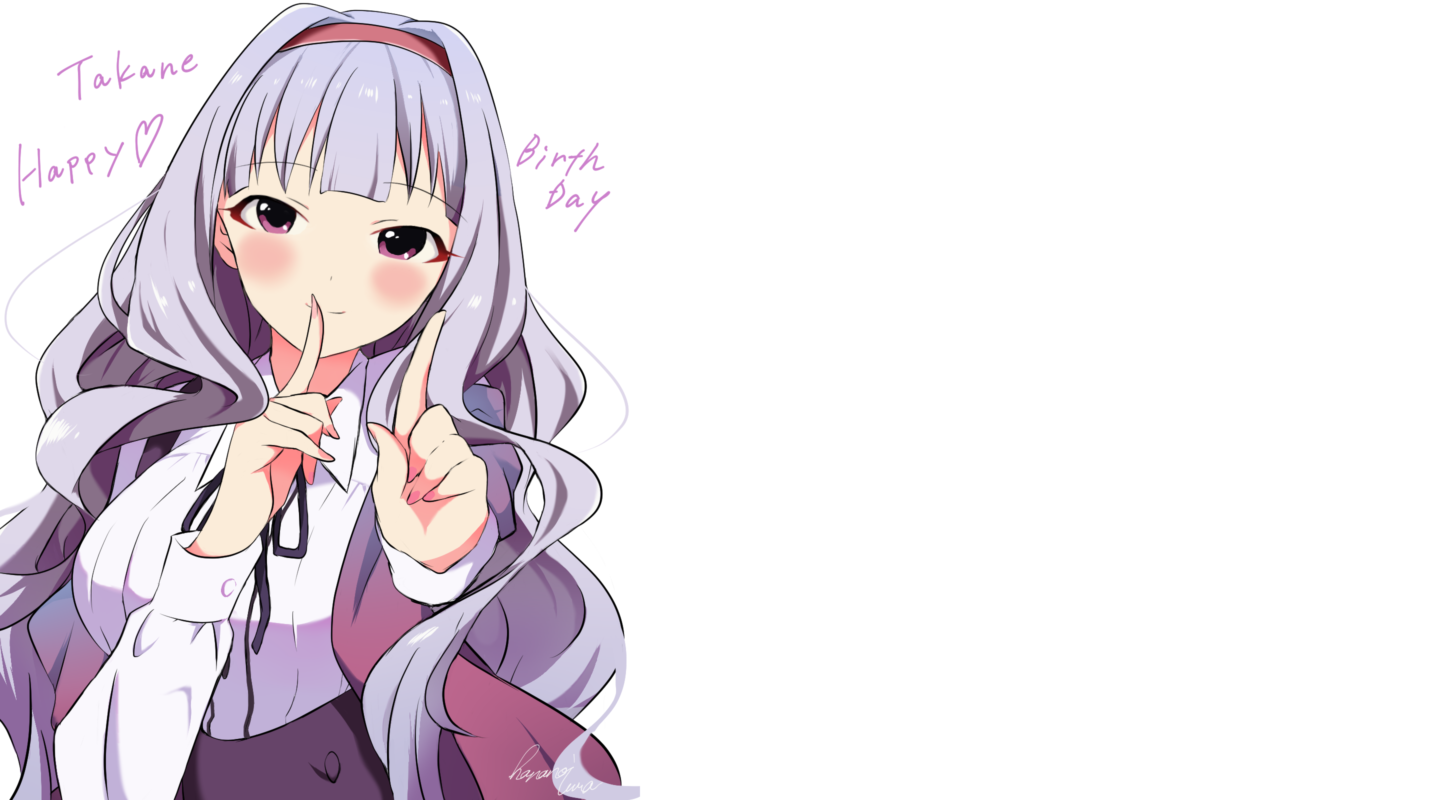 Takane Shijo from The IDOLM@STER Cinderella Girls HD Wallpaper