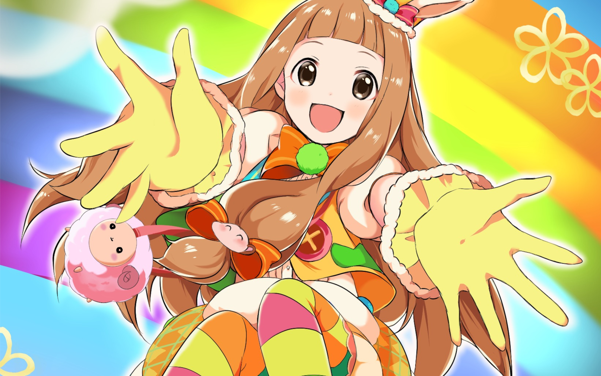 Uzuki Shimamura from THE IDOLM@STER: Cinderella Girls Starlight Stage HD Wallpaper