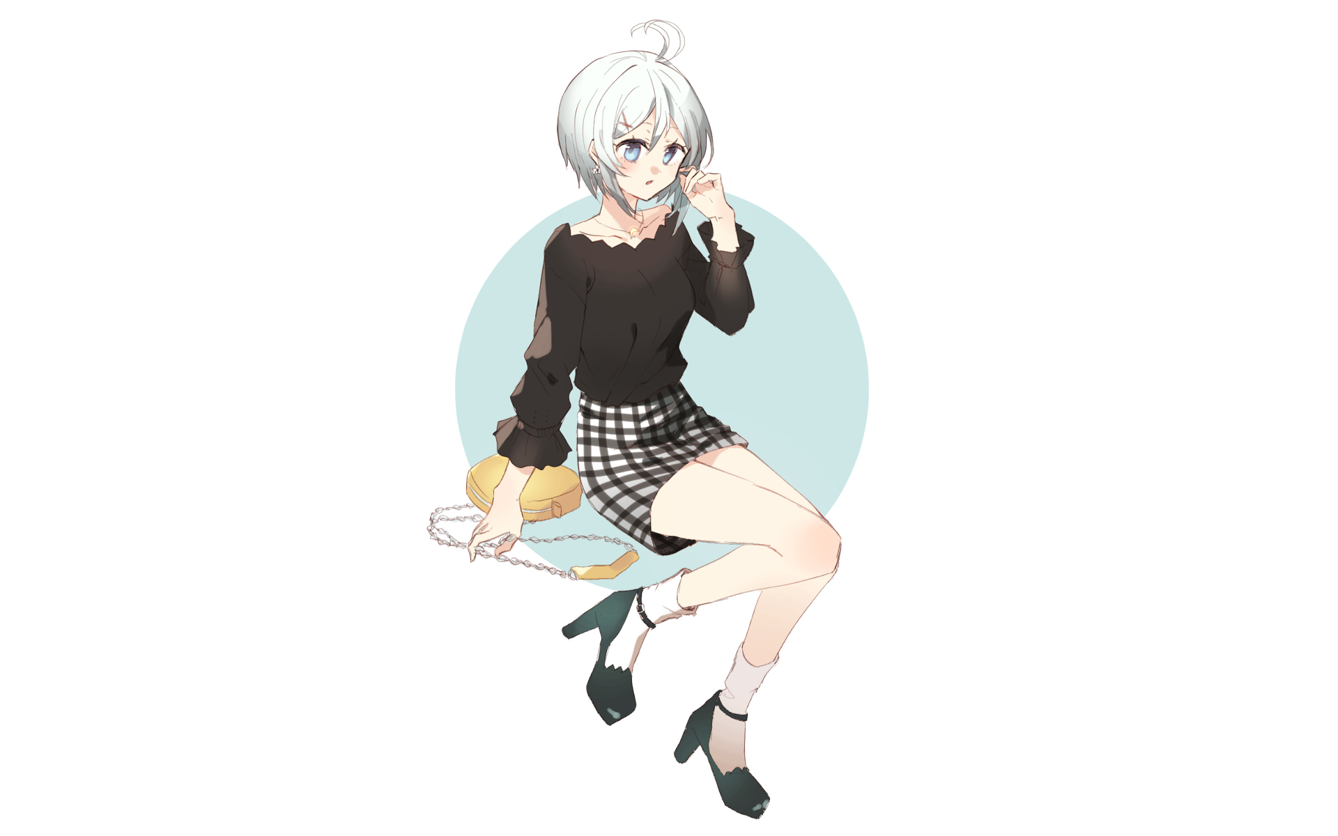 Dennou Shojo Siro from Virtual Youtuber HD Wallpaper