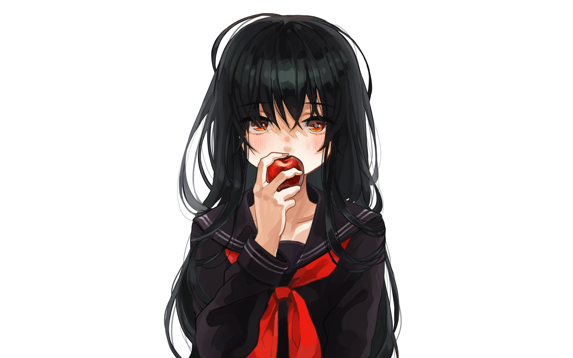 Girl School Uniform HD Wallpaper