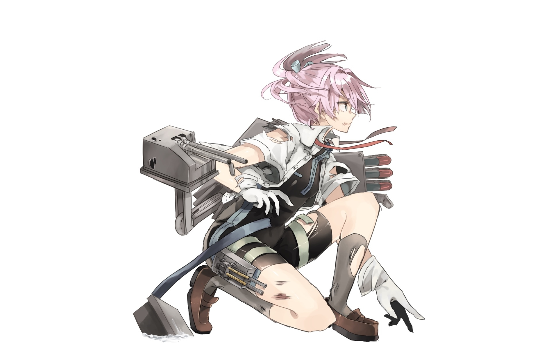 Kantai Collection character with rigging HD Wallpaper