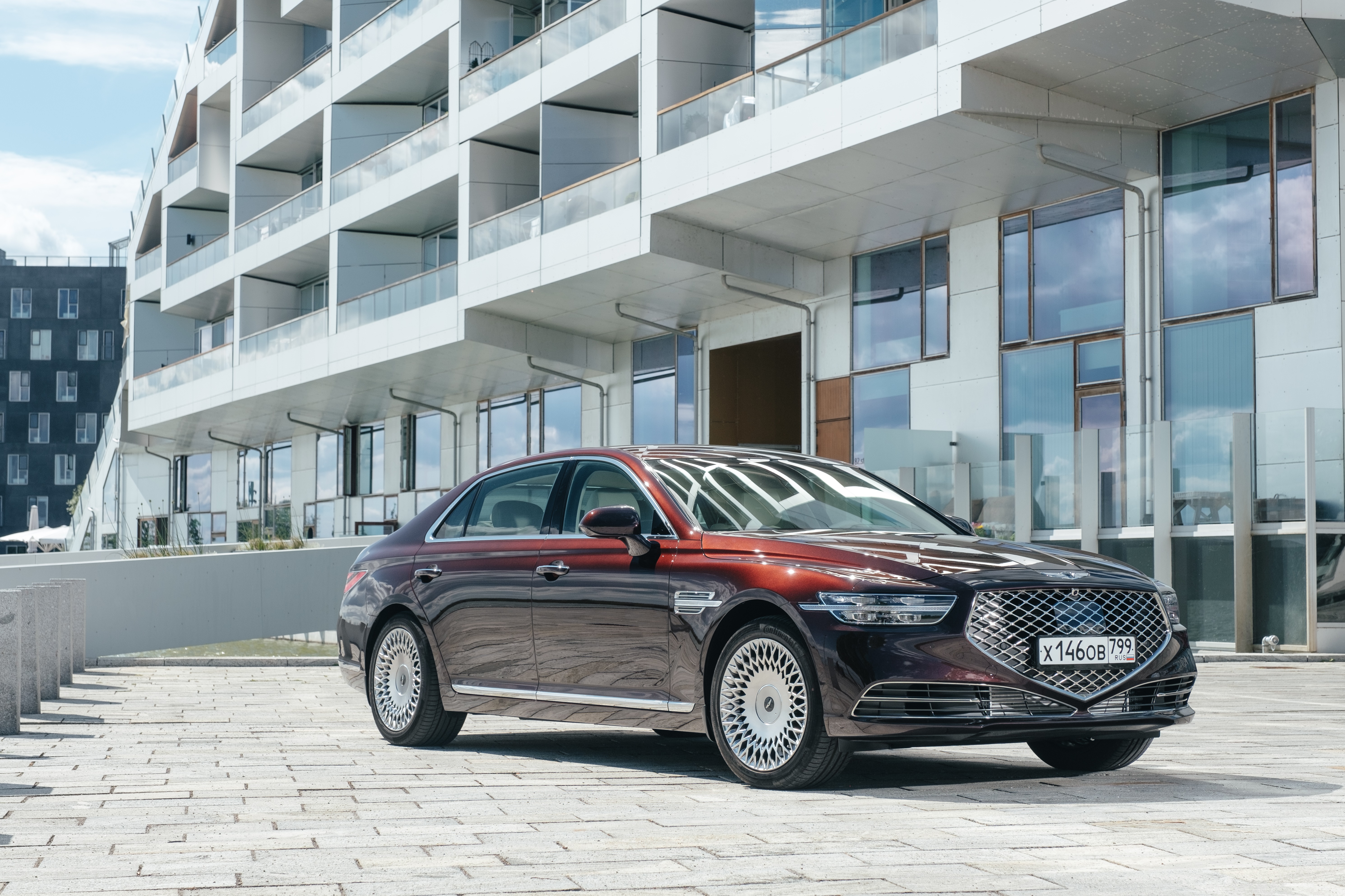 Genesis G90 4K HD Wallpaper