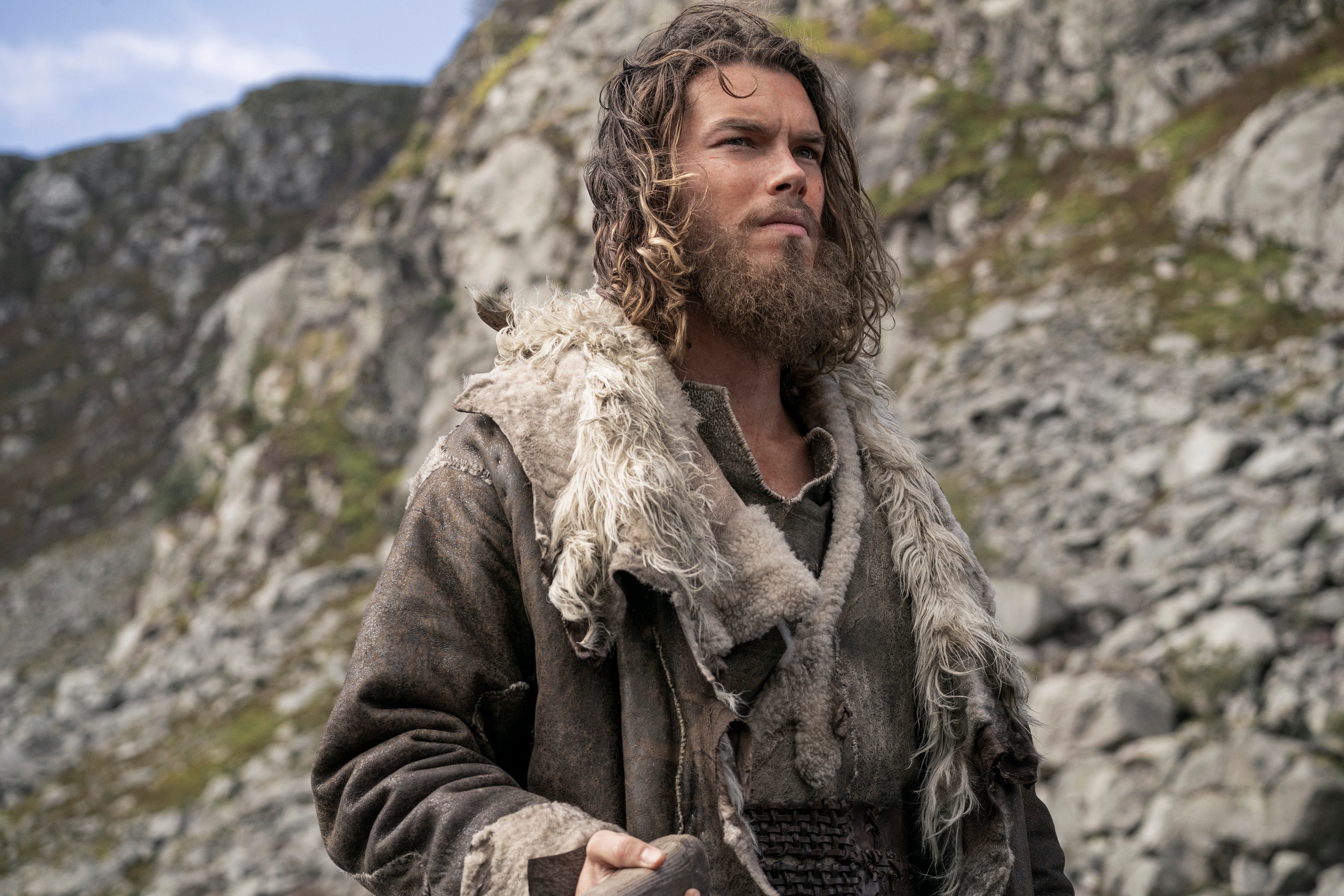 Sam Corlett as Leif Erikson in Vikings: Valhalla HD Wallpaper