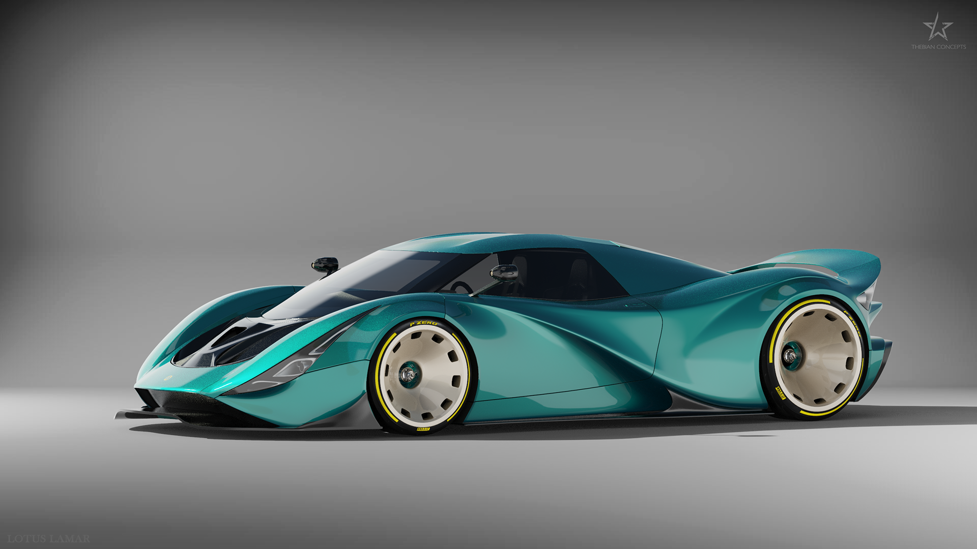 Lotus Lamar Concept car HD Wallpaper