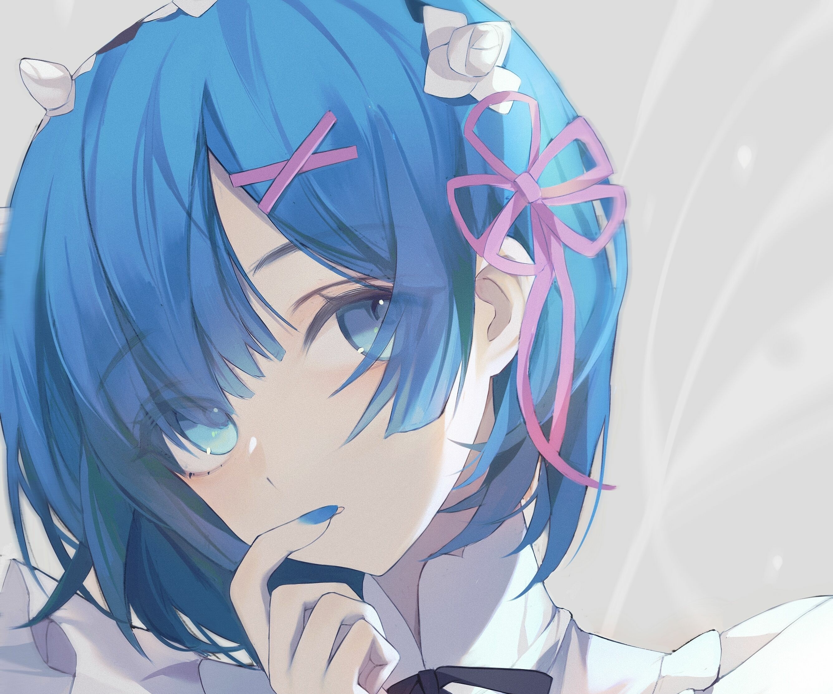 Rem from Re:ZERO -Starting Life In Another World- HD Wallpaper
