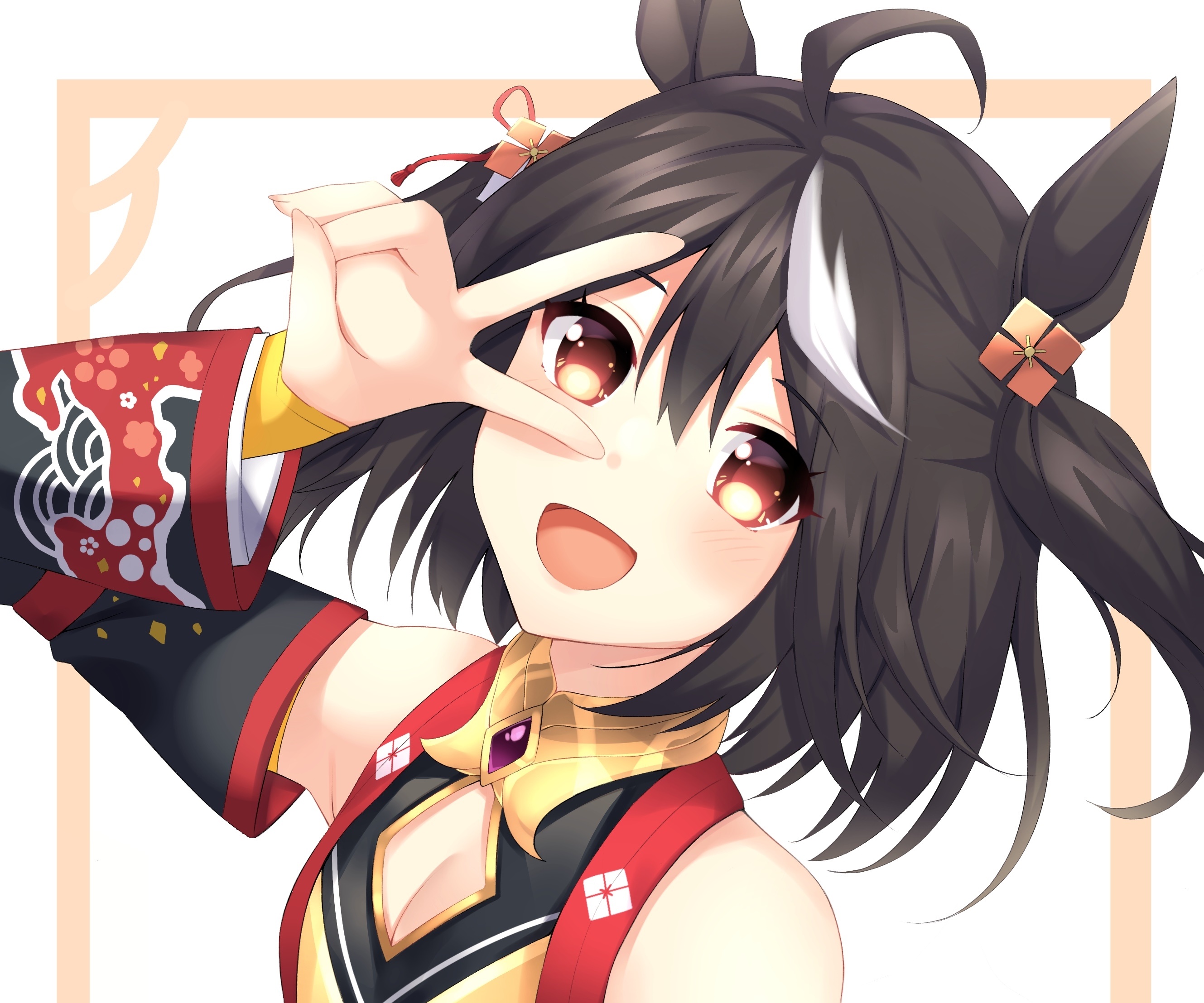 Kitasan Black from Uma Musume: Pretty Derby HD Wallpaper
