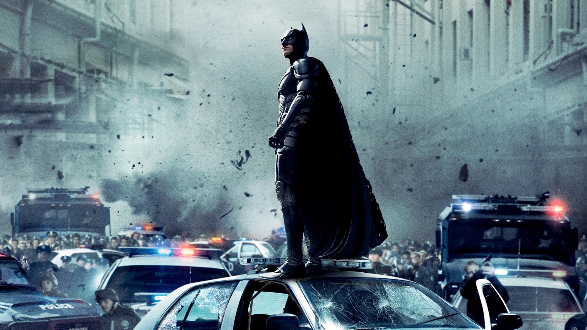 Batman from DC Comics in The Dark Knight Rises HD Wallpaper
