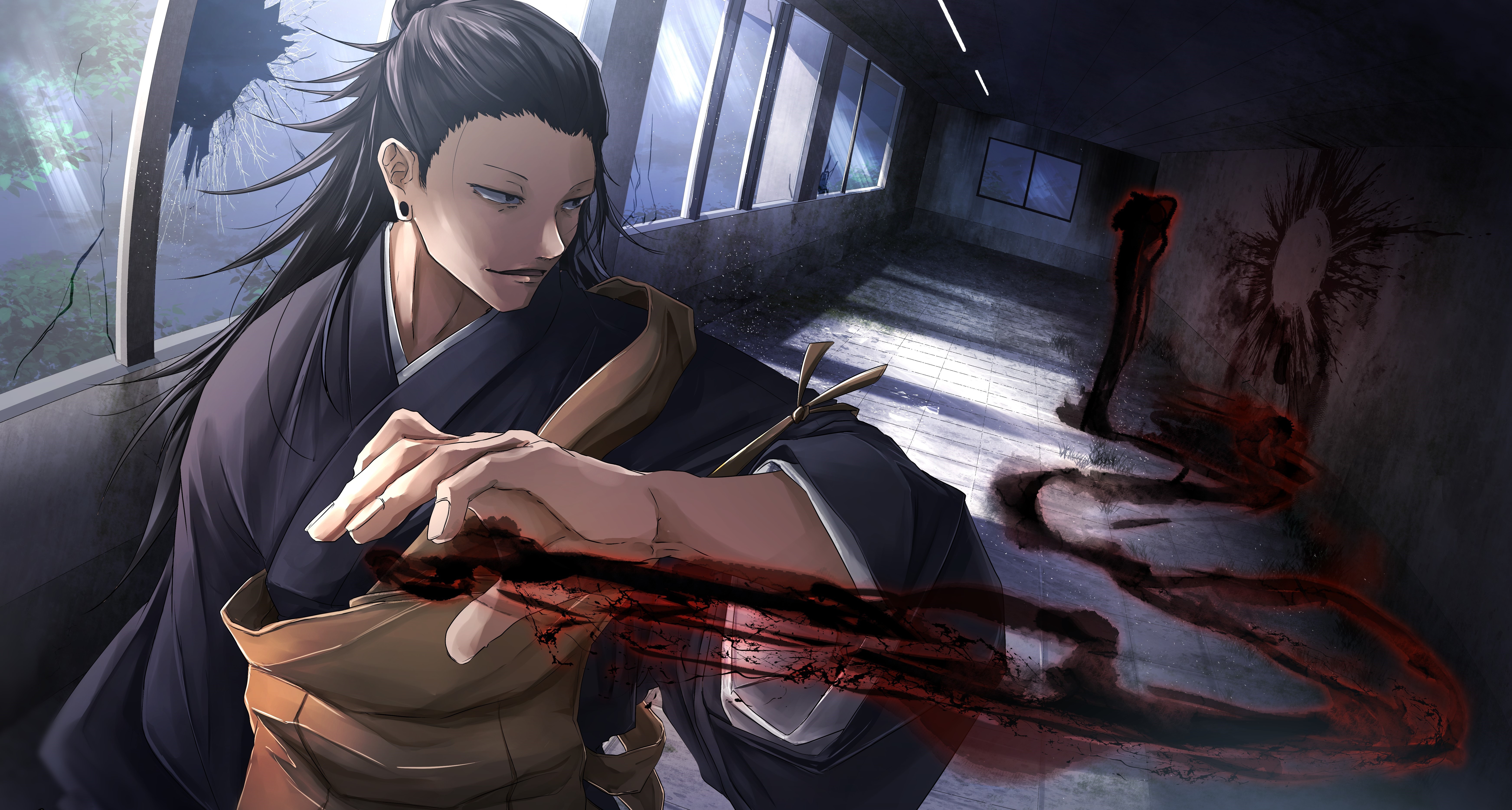 Suguru Geto from Jujutsu Kaisen 4K HD Wallpaper
