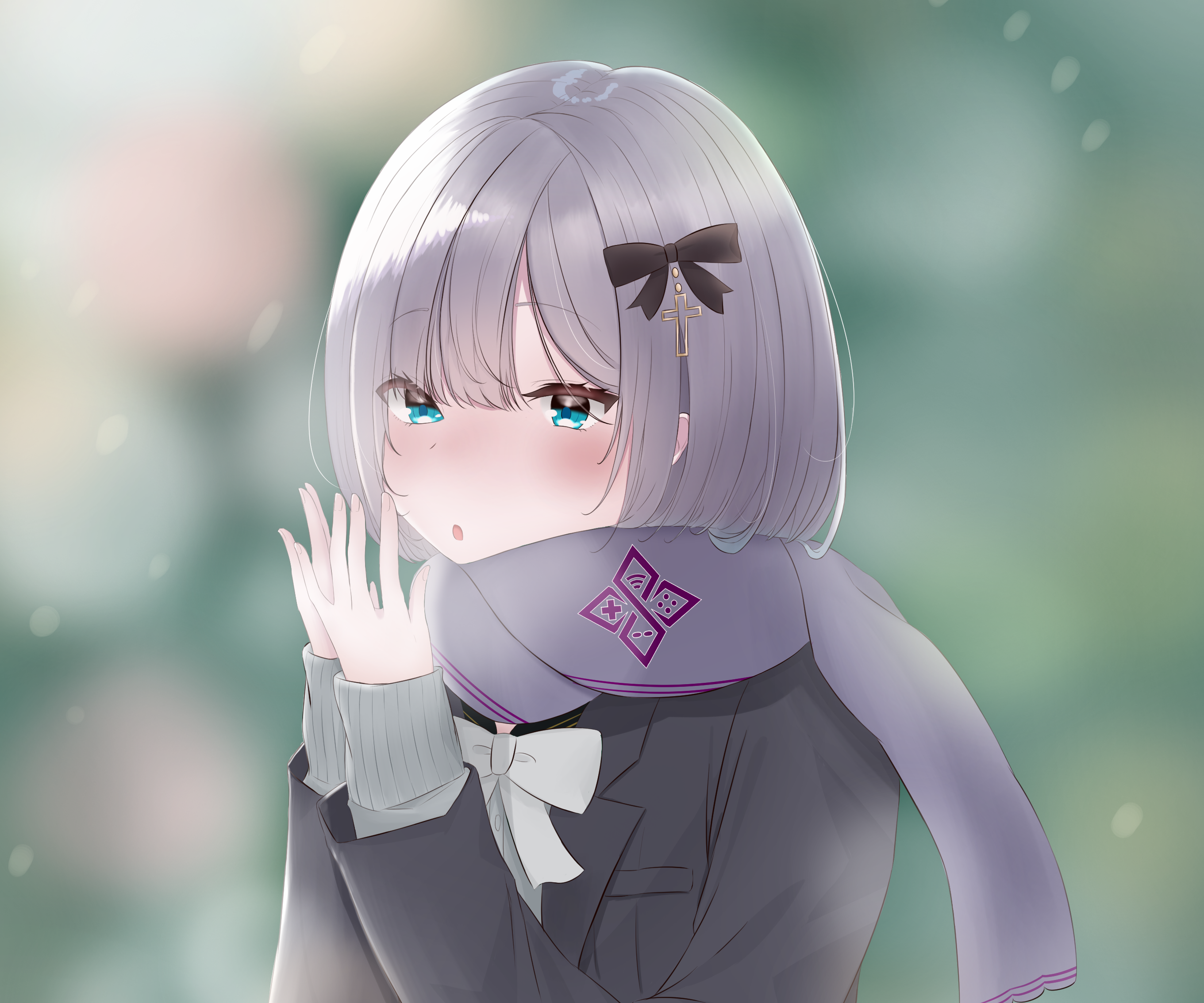 Kaga Sumire from VSPO! Virtual Youtuber HD Wallpaper