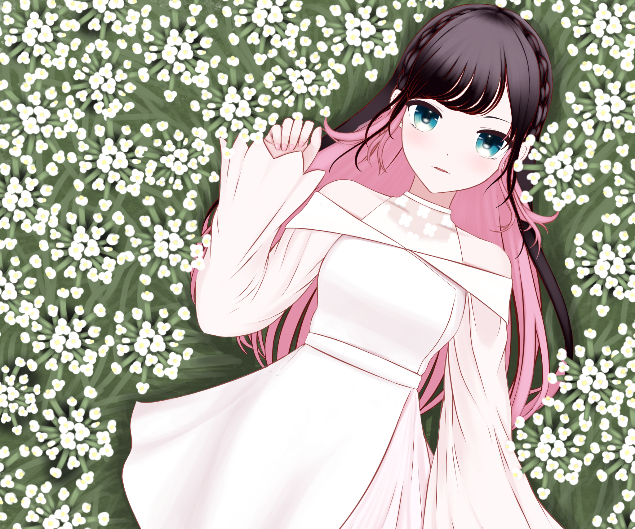 Kaga Nazuna from Lupinus Virtual Games HD Wallpaper