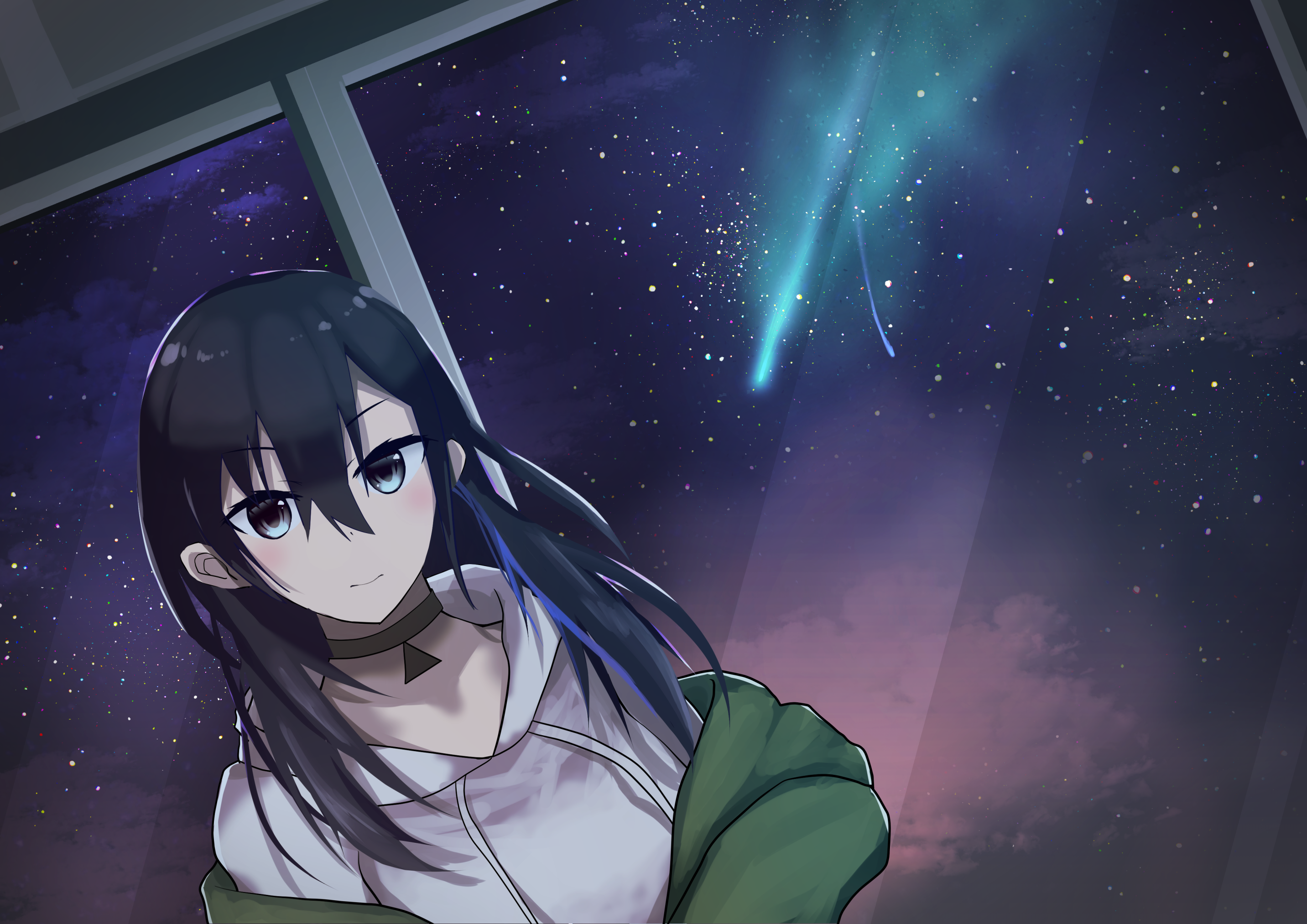 Ichinose Uruha from Lupinus Virtual Games HD Wallpaper