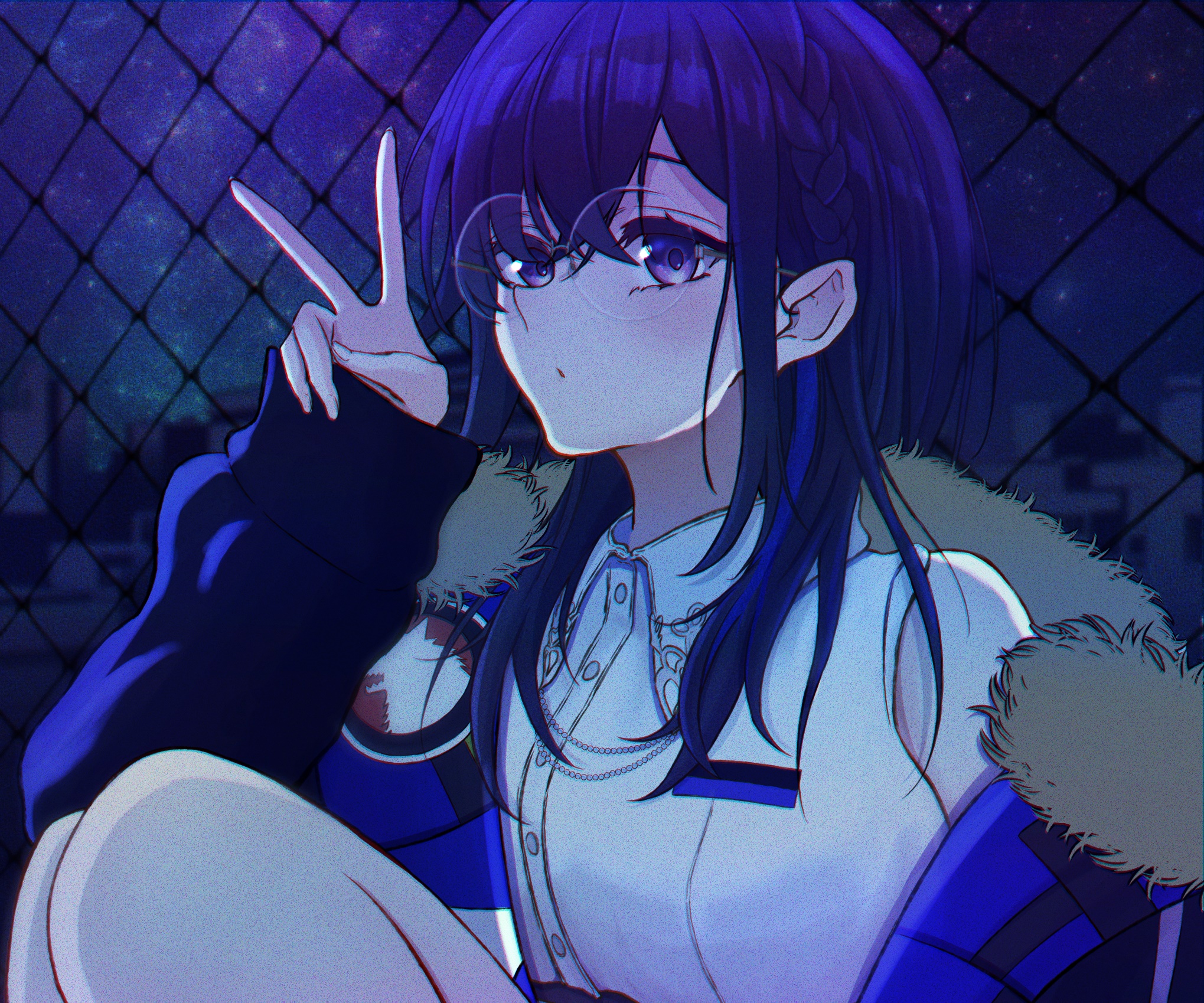 Ichinose Uruha from Lupinus Virtual Games HD Wallpaper
