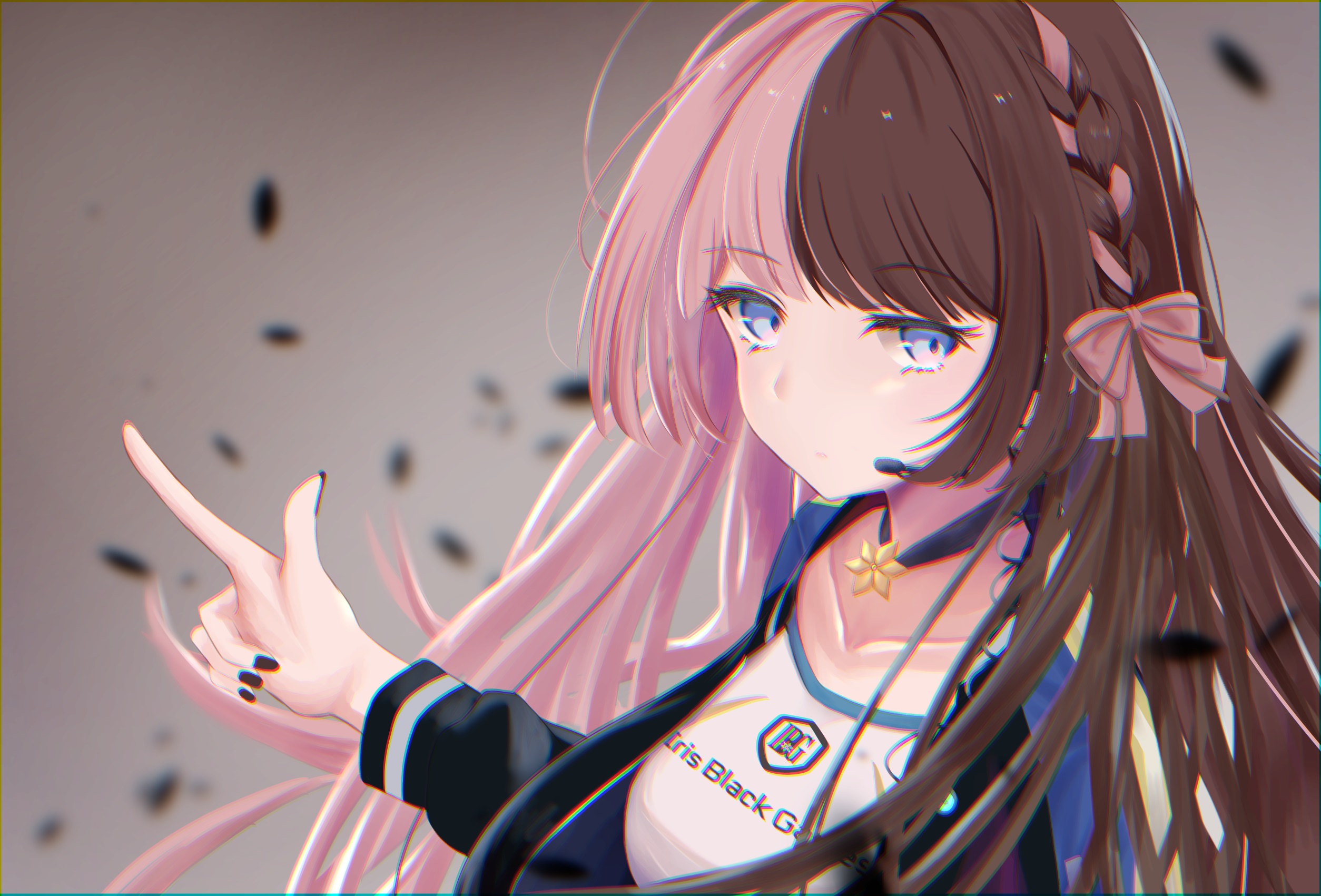 Tachibana Hinano from VSPO! Iris Black Games HD Wallpaper