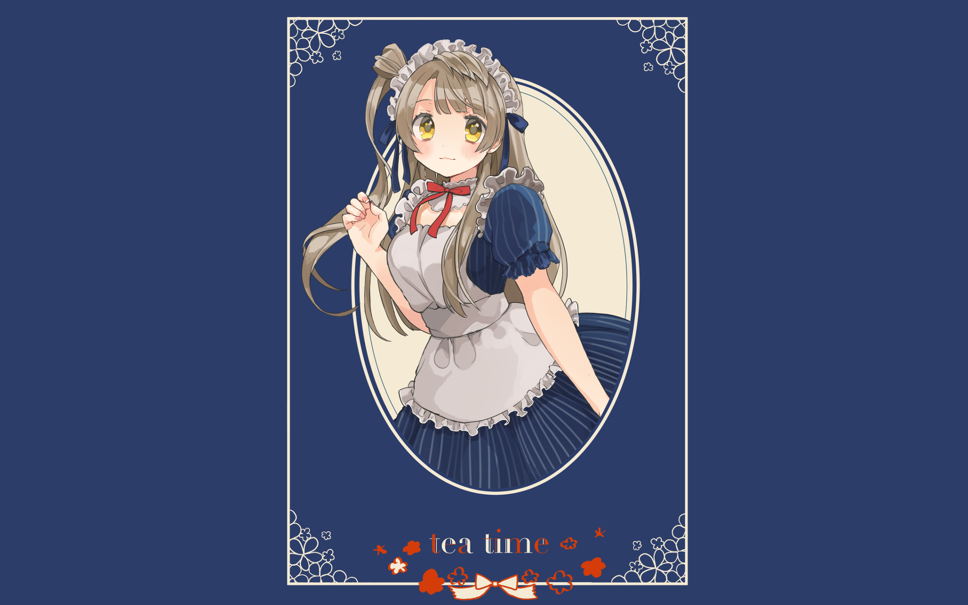 Kotori Minami from Love Live! tea time HD Wallpaper