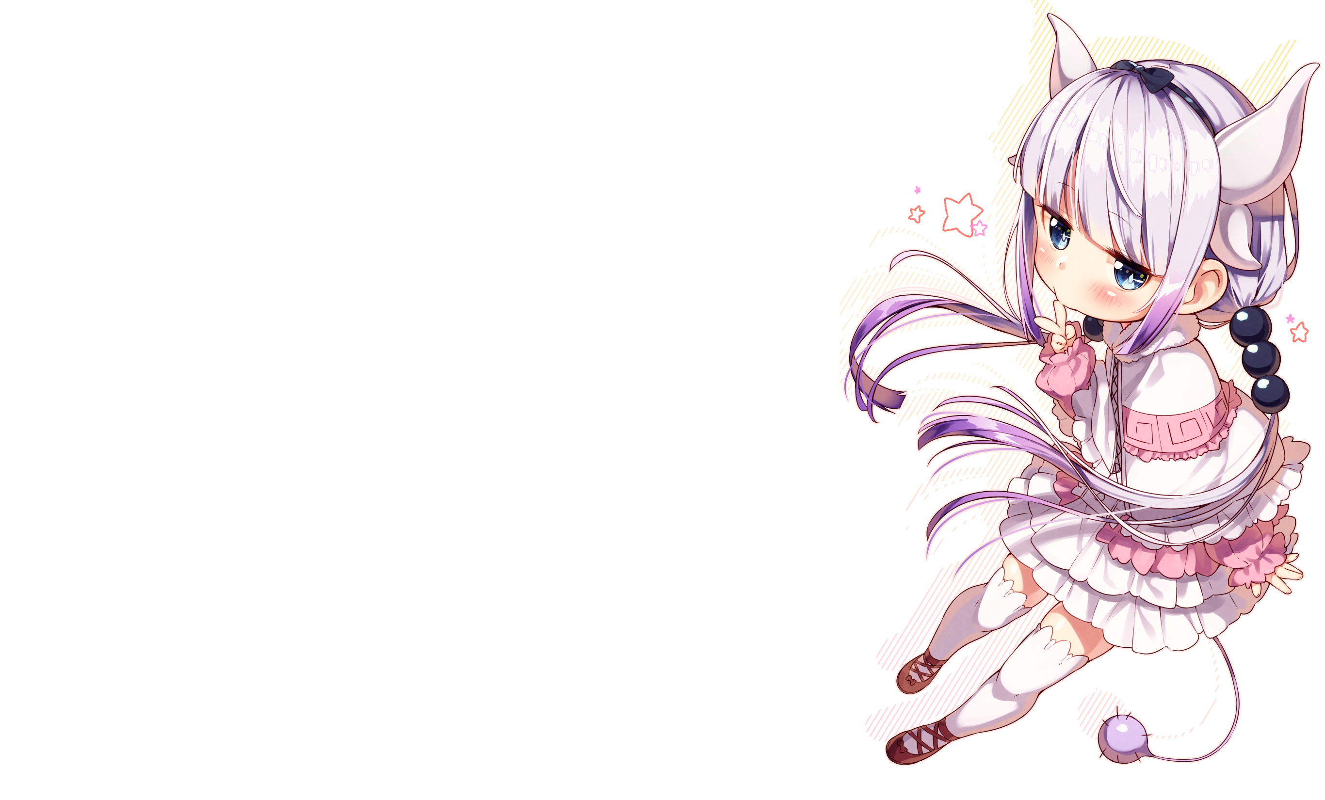 Kanna Kamui from Miss Kobayashi's Dragon Maid HD Wallpaper