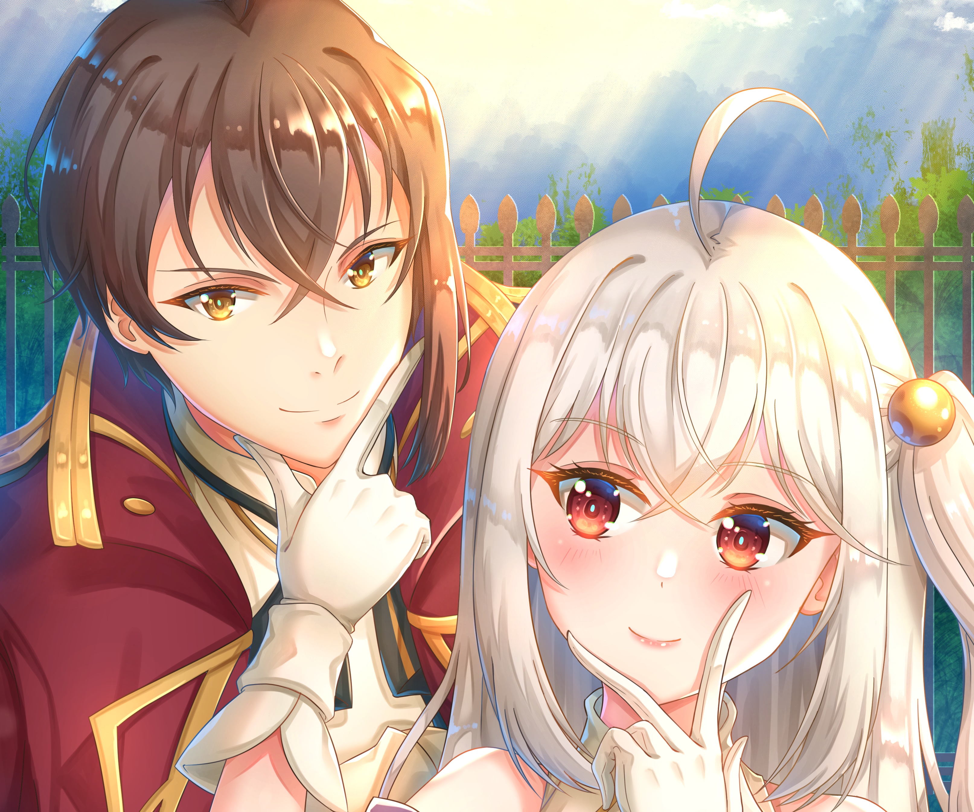 Wein Salema Arbalest and Ninym Ralei from The Genius Prince's Guide to Raising a Nation Out of Debt HD Wallpaper