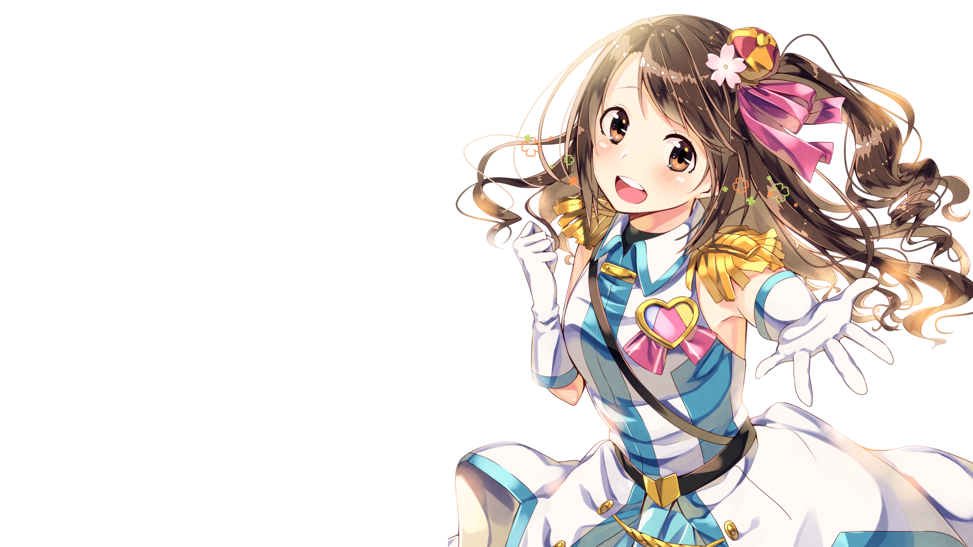 Uzuki Shimamura from The IDOLM@STER Cinderella Girls HD Wallpaper